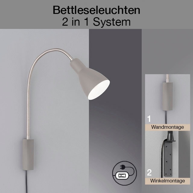 FISCHER & HONSEL Wandleuchte »Lolland«, 1 flammig, Leuchtmittel E27 | ohne Leuchtmittel
