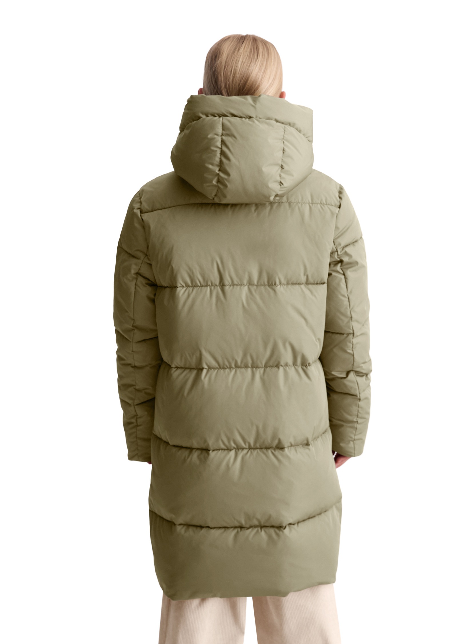 Marc O'Polo Outdoorjacke »aus recyceltem Polyester«, mit Kapuze