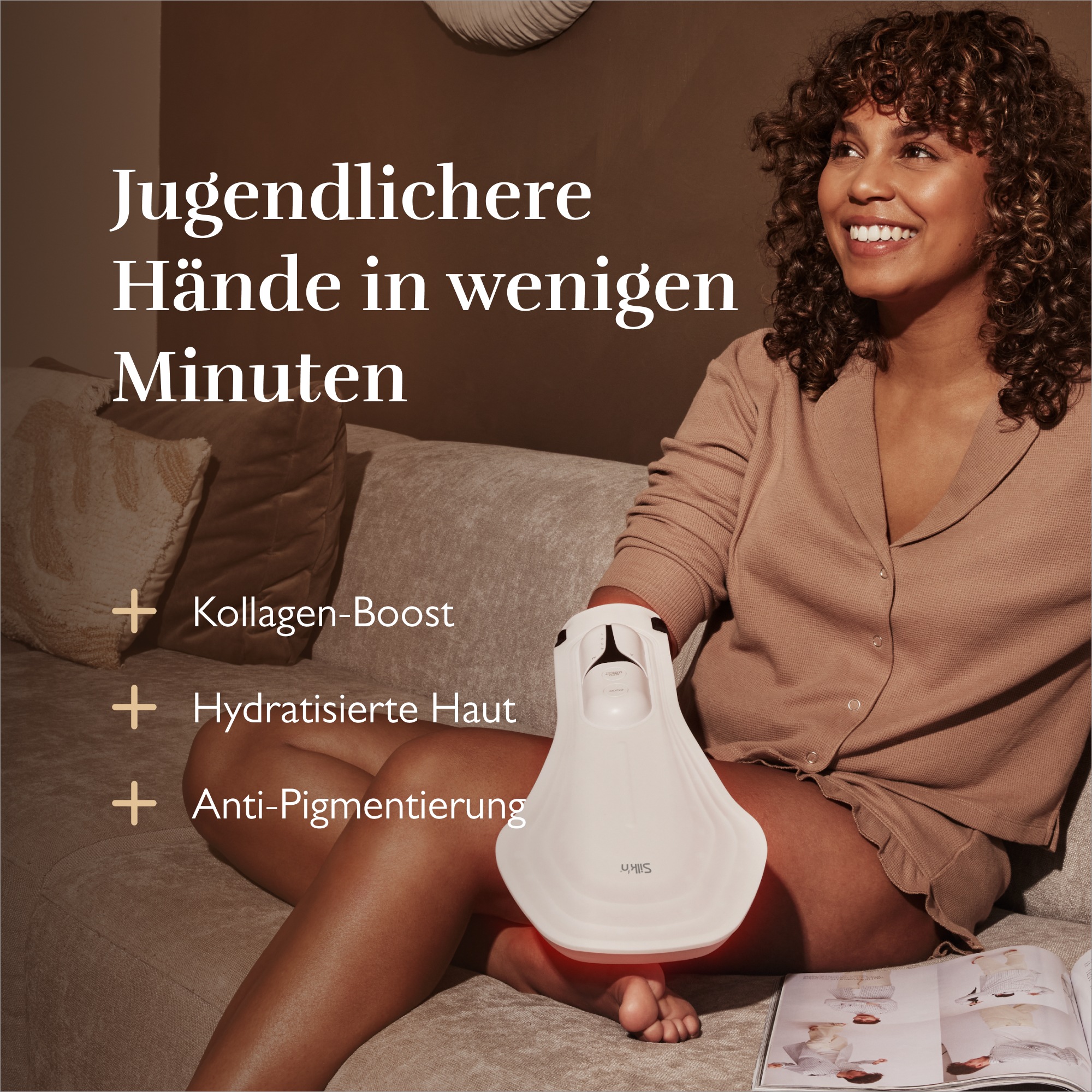 Silk'n Kosmetikbehandlungsgerät »LED Handmaske«