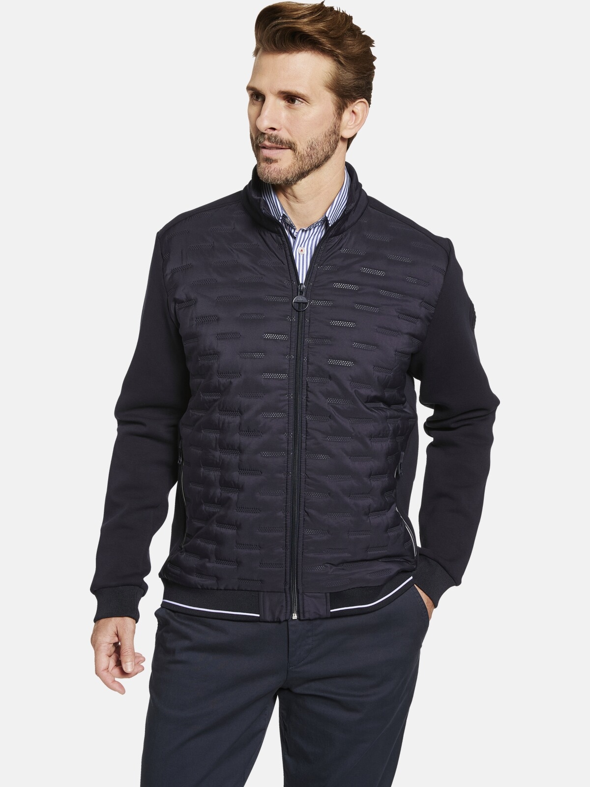 Blouson »Steppjacke ZURELLO«, (1 St.), mit Ärmeln aus Softshell