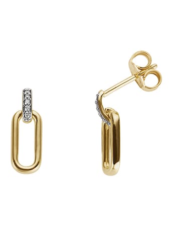 Paar Ohrstecker »Schmuck Geschenk Gold 333 Ohrschmuck Kettenglied«