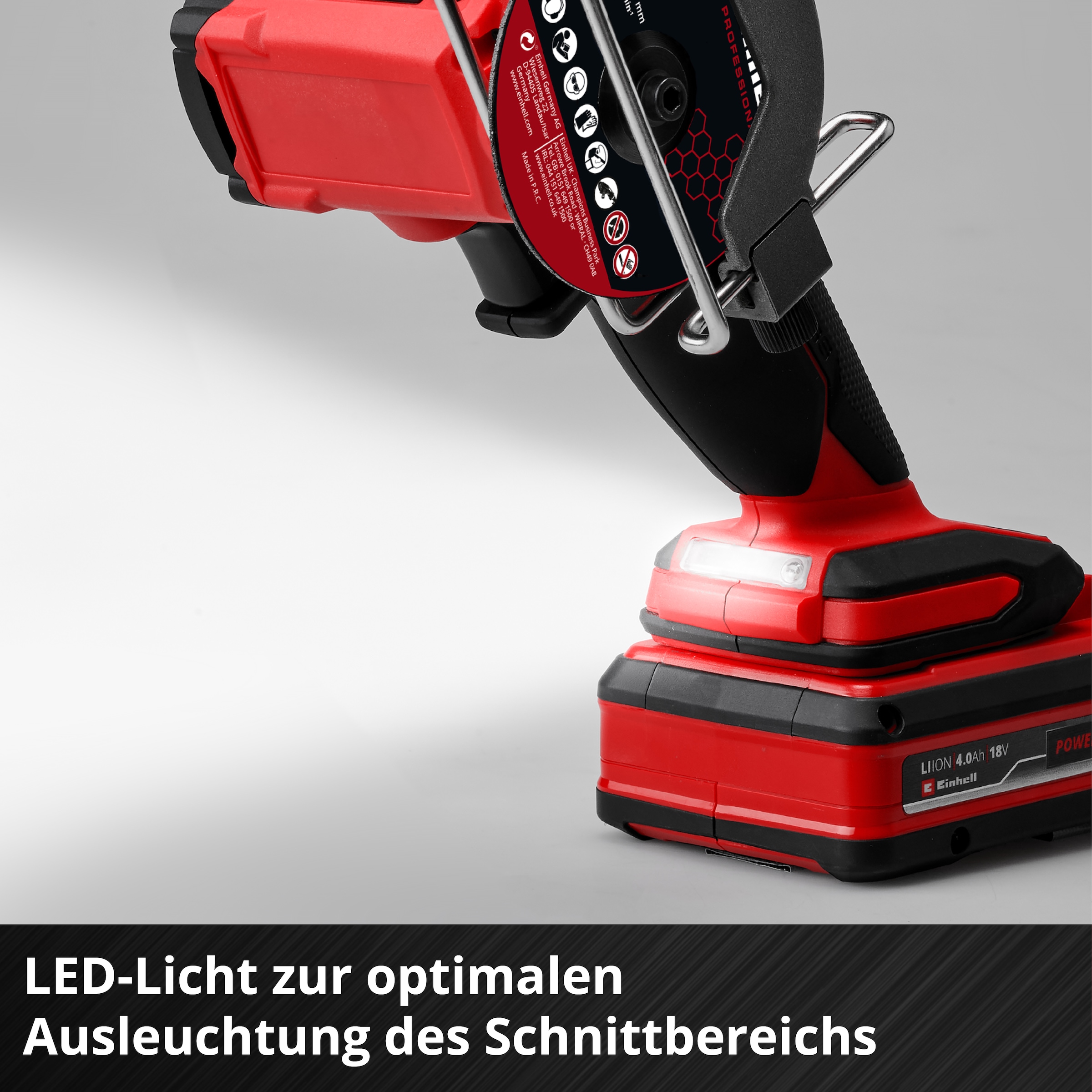 Einhell Akku-Trennschleifer »TP-CO 18/76-C Li BL - Solo«, ohne Akku und Ladegerät