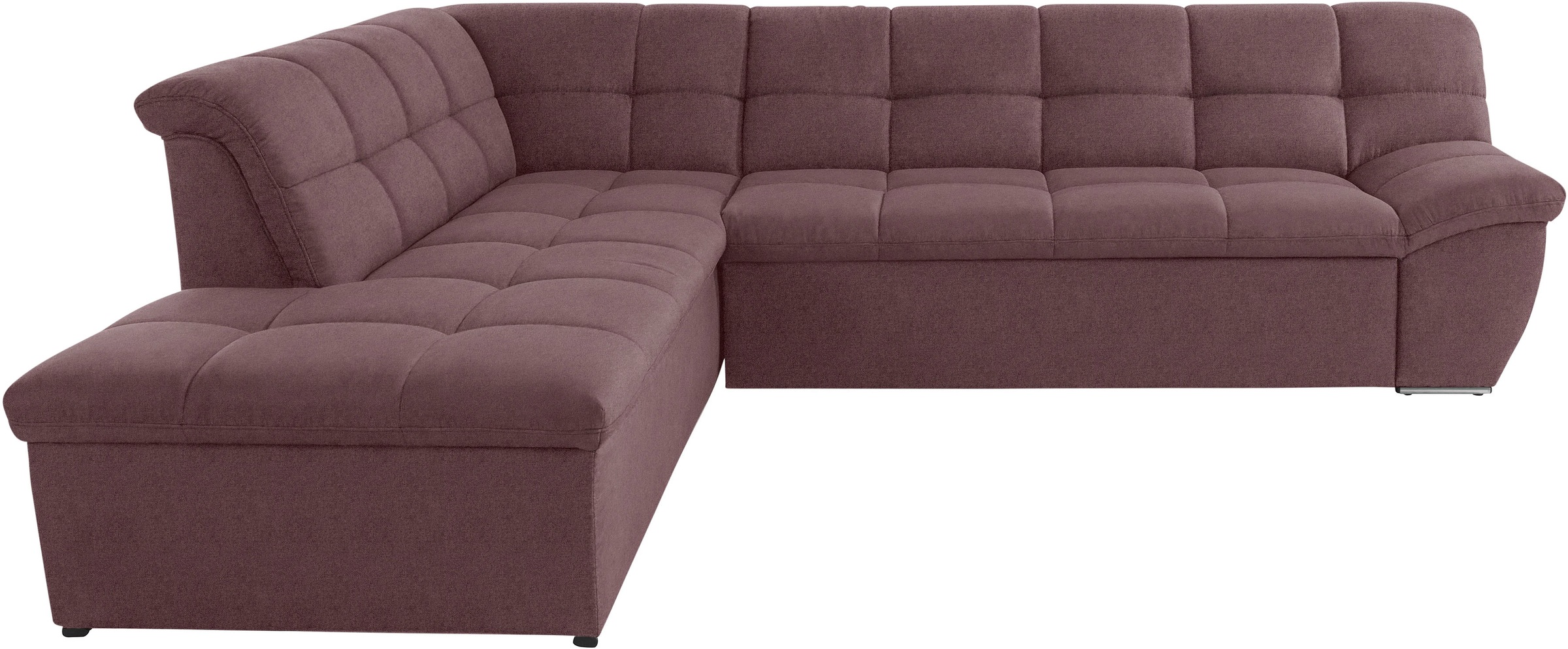 DOMO collection Ecksofa "Lagoa, moderne Sitzheftung, bequem und komfortabel günstig online kaufen
