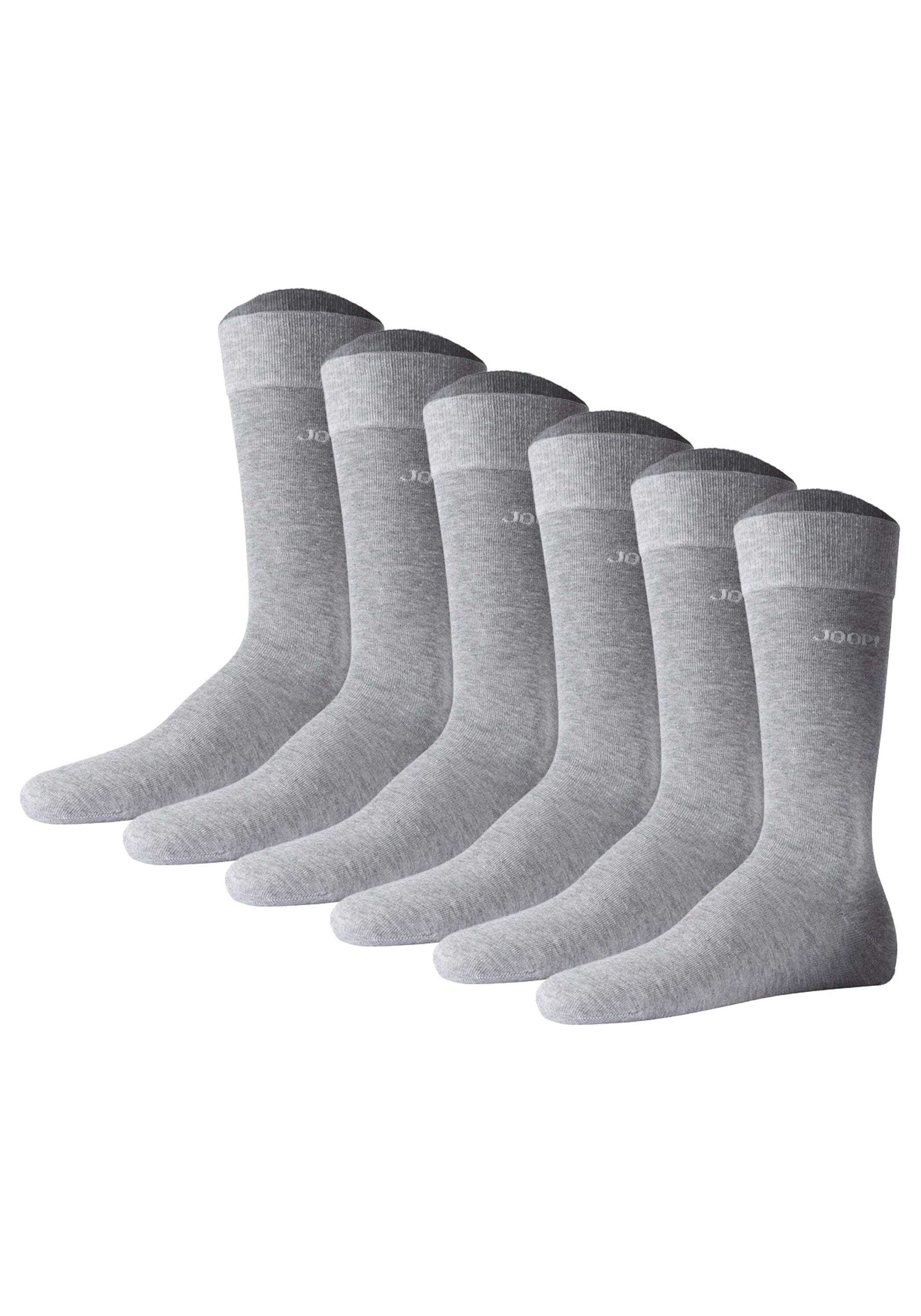 JOOP Kurzsocken "Socken Unisex premium essential organic cotton Socks 6p 6er Pack" 6 Paar tlg.