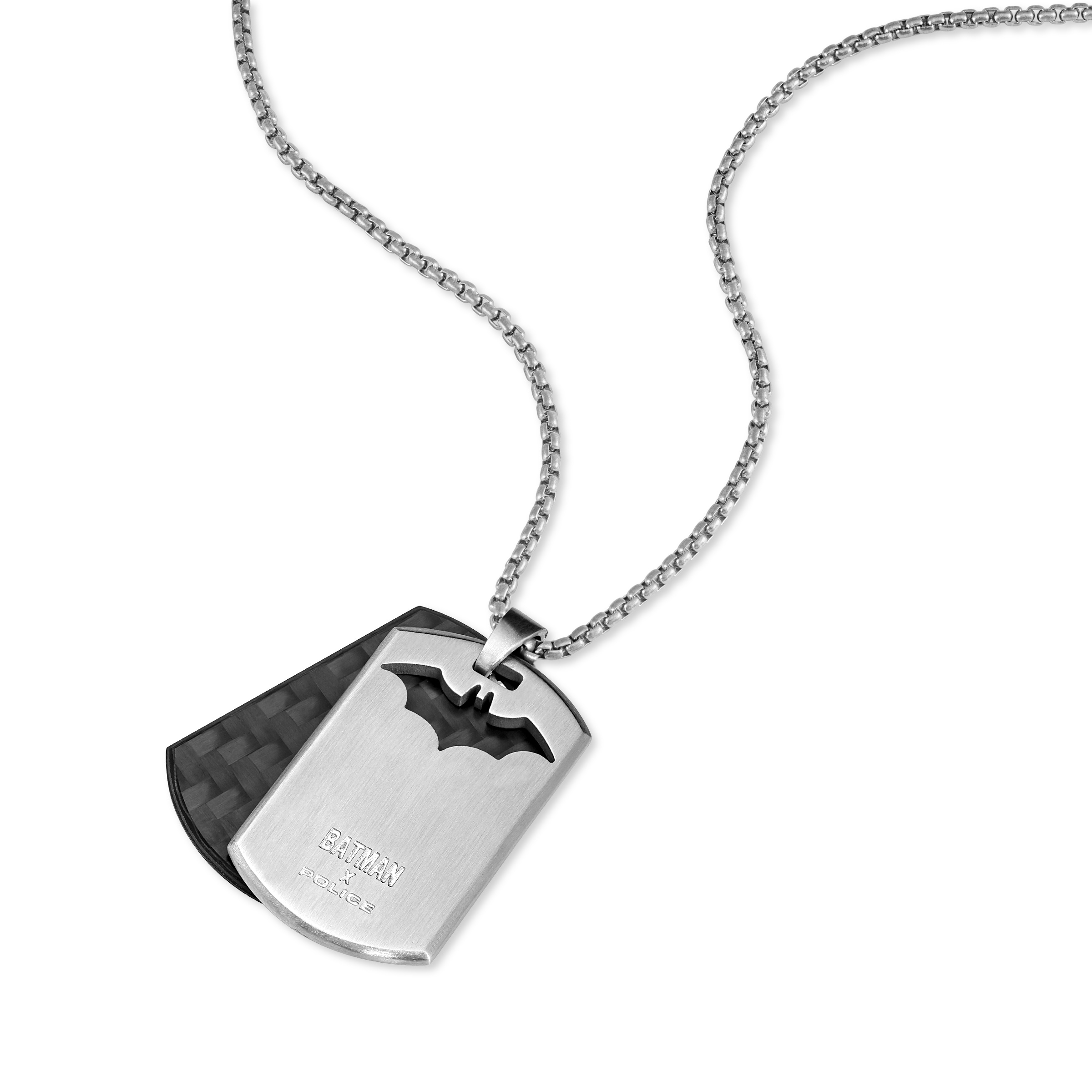 Police Kette mit Anhänger »Bat-Shield Dog Tag Batman«