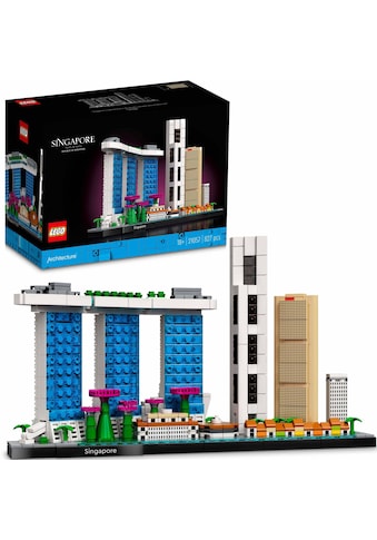 Konstruktionsspielsteine »Singapur (21057), LEGO® Architecture«, (827 St.)