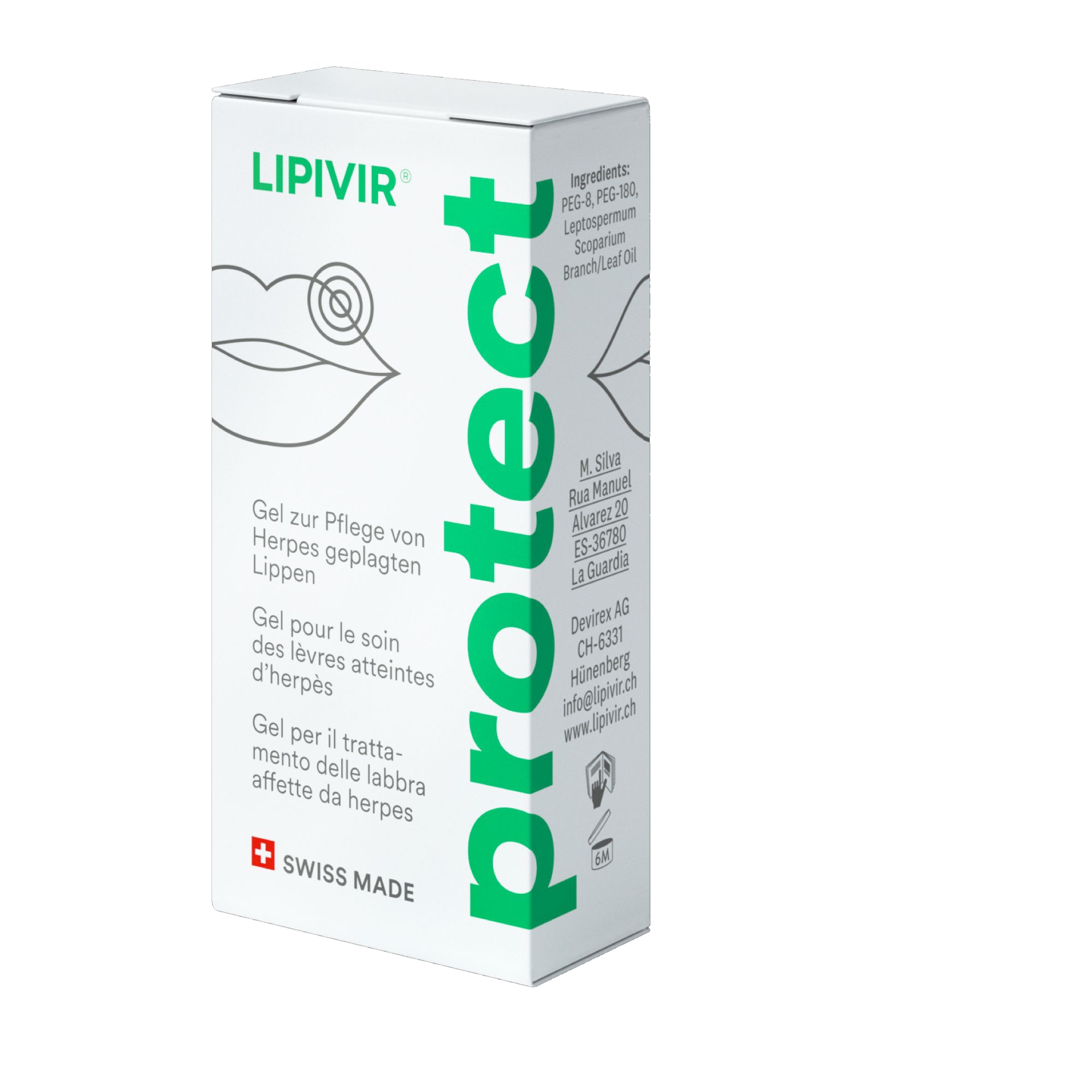 Sanacute Gesichtslotion »LIPIVIR protect«