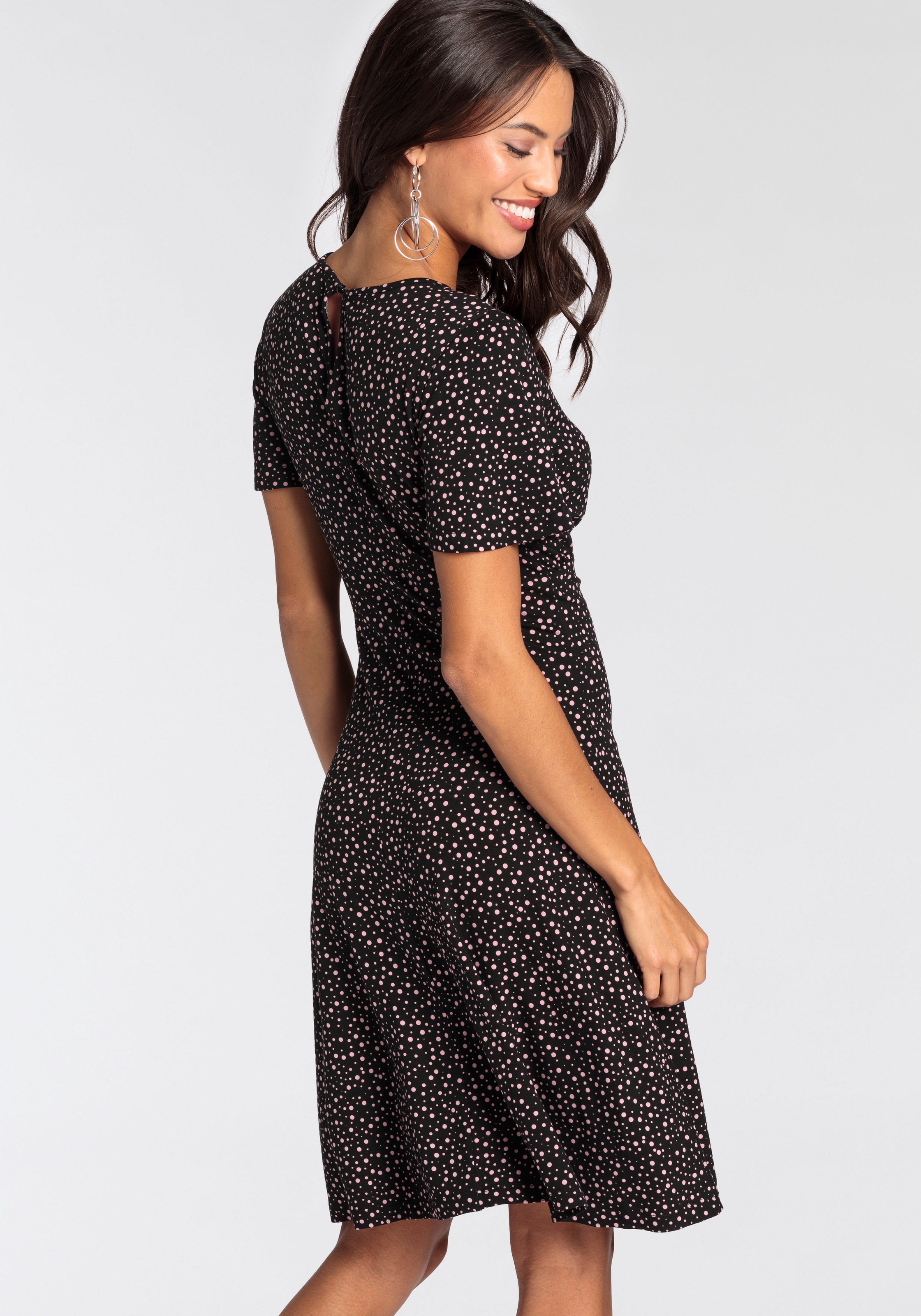 Laura Scott Sommerkleid, kurzes Kleid, femininer Look, aus Single-Jerseysto günstig online kaufen