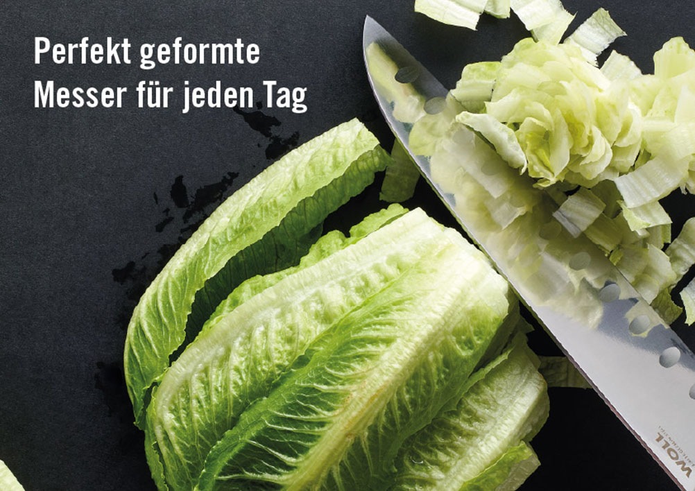 WOLL Kochmesser »Cutting Edge«, (1 tlg.), aus deutschem Edelstahl gemäß DIN 1.4116