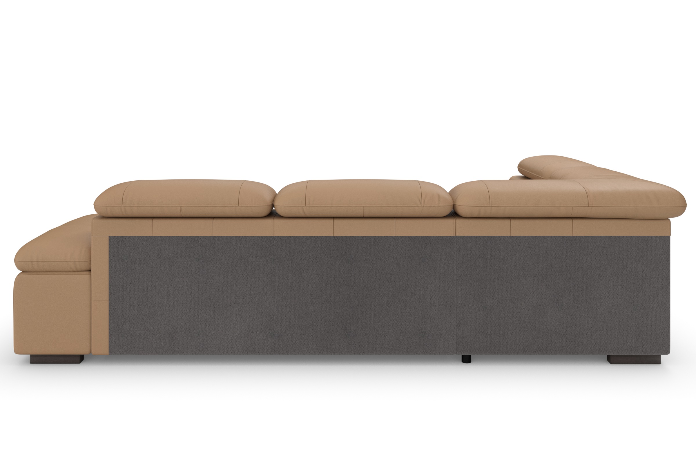 Home affaire Ecksofa »Alberto L-Form«, mit Kopfteilverstellung, wahlweise mit Bettfunktion