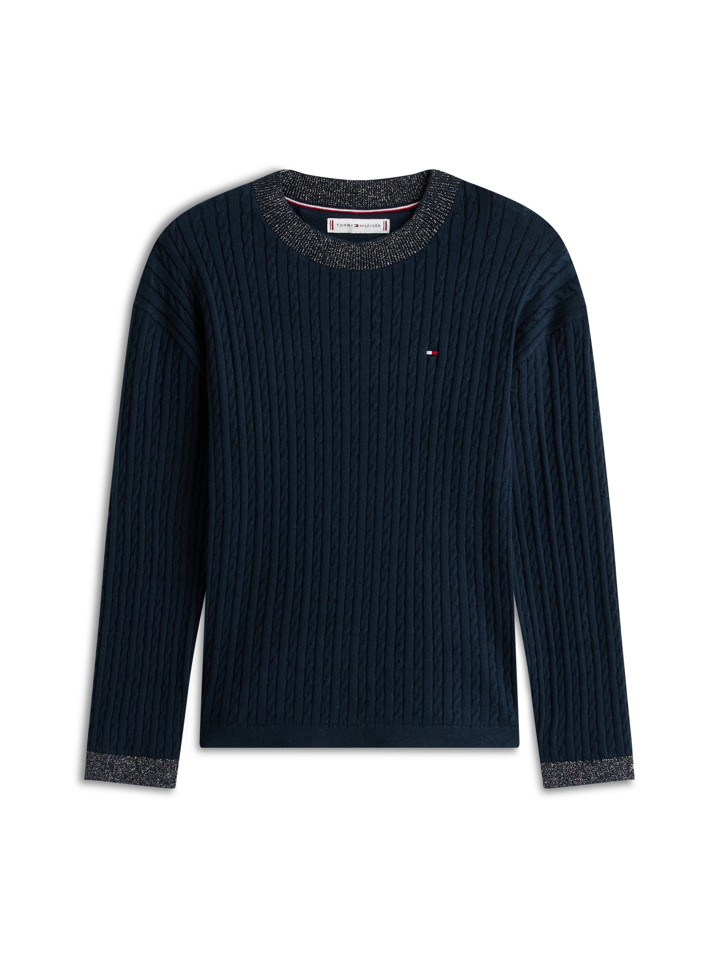 Tommy Hilfiger Strickpullover Regular fit, für Kinder bis 16 Jahre