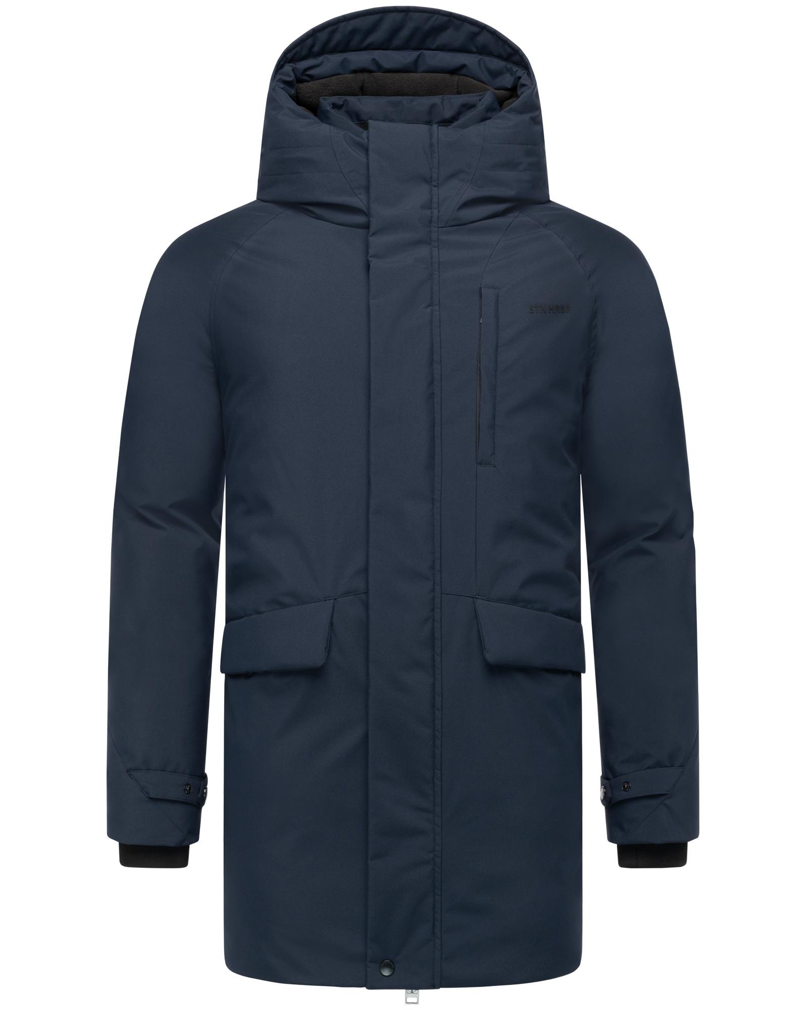 STONE HARBOUR Herren Wintermantel "Emriis XX"navy, Basic, Gr. M, Obermaterial: 100% Polyester; Innenfutter: 100% Polyester; Wattierung: 100%