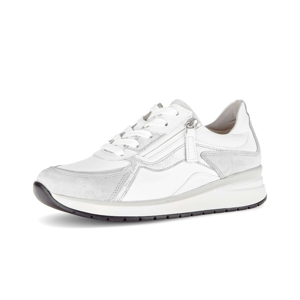 GABOR Damen Sneaker "Sneaker low", Gr. 42weiß, Schuhe