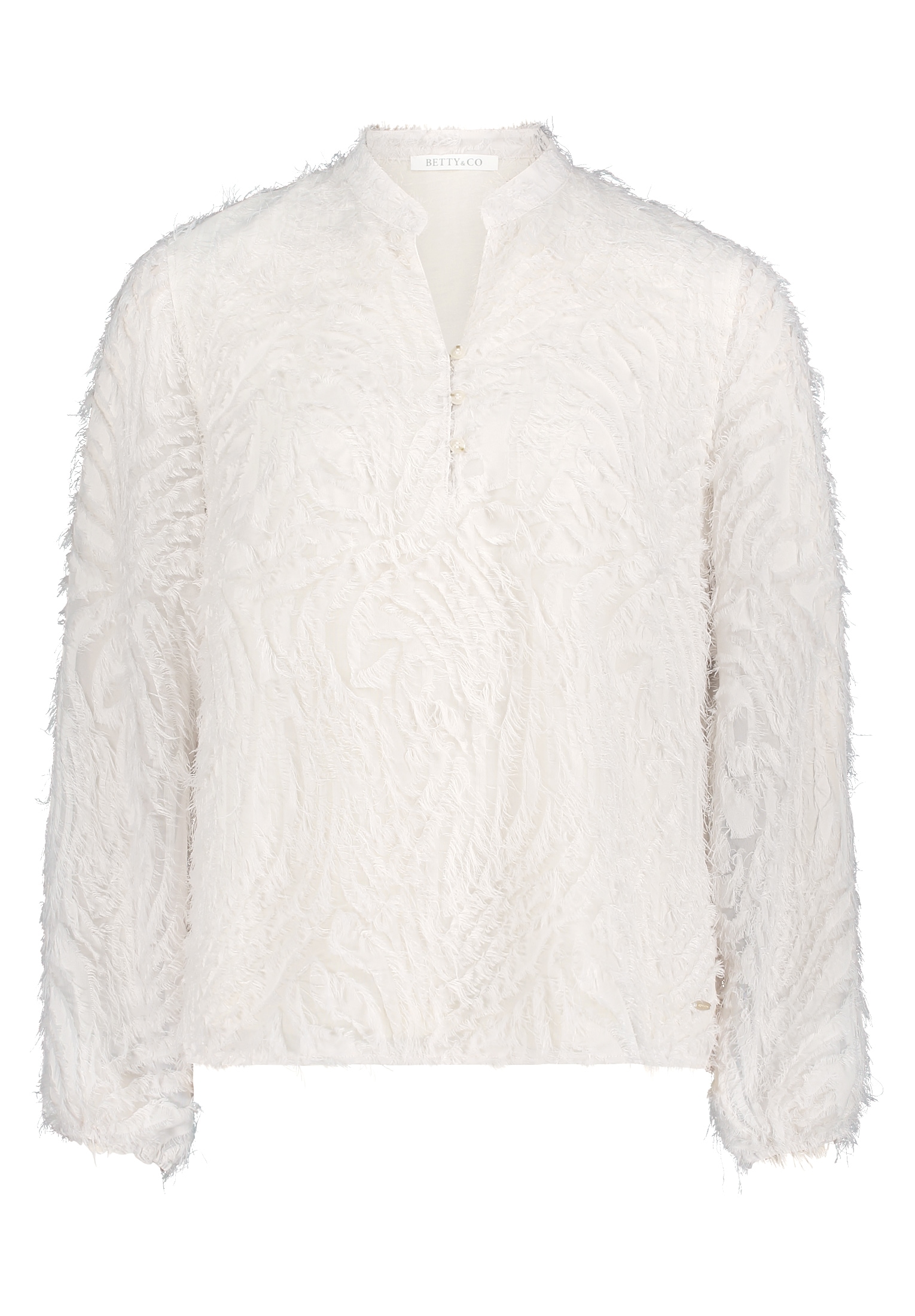 Betty&Co Schlupfbluse »Damen mit Struktur«