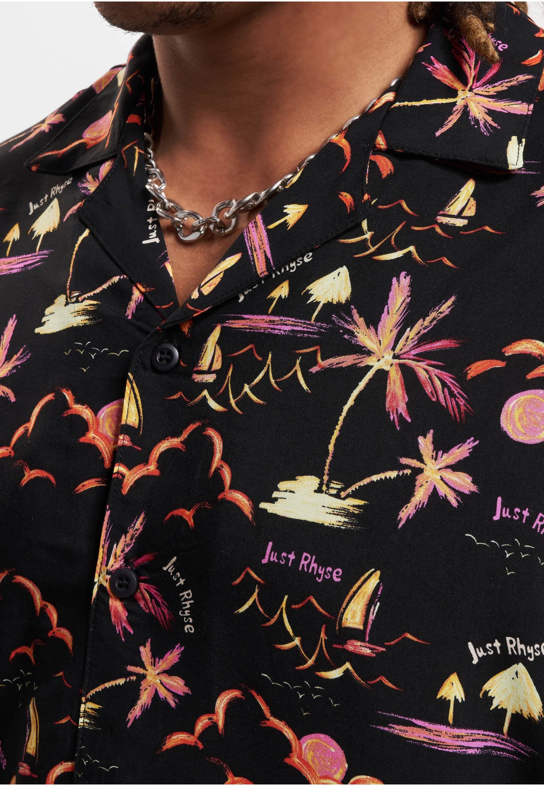 Just Rhyse Kurzarmshirt »Just Rhyse Herren Just Rhyse Shirt Waikiki« 1 Stk.