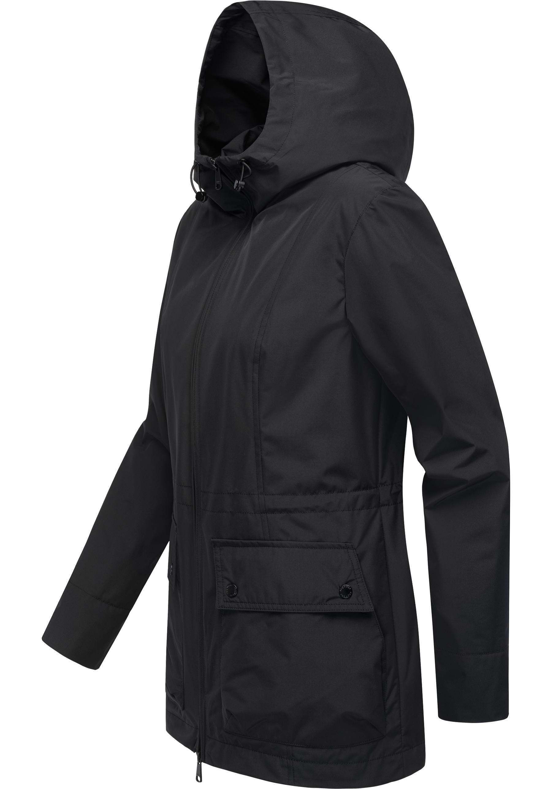 Ragwear Funktionsjacke »Monadetta A«, mit Kapuze, Wasserdichte und atmungsaktive Übergangsjacke mit Kapuze