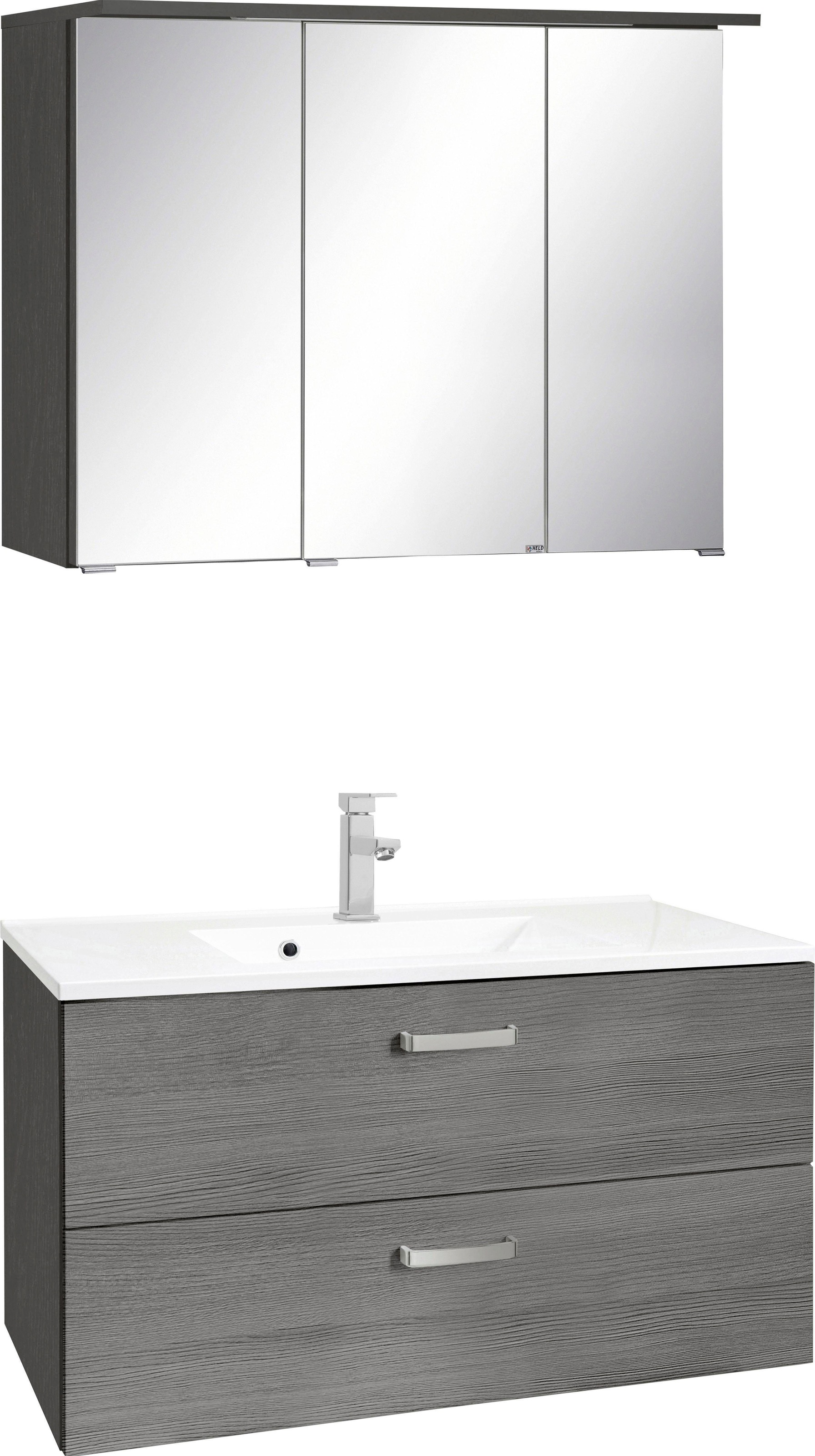 welltime Badmöbel-Set "Ravenna" 2 Stk. tlg. günstig online kaufen