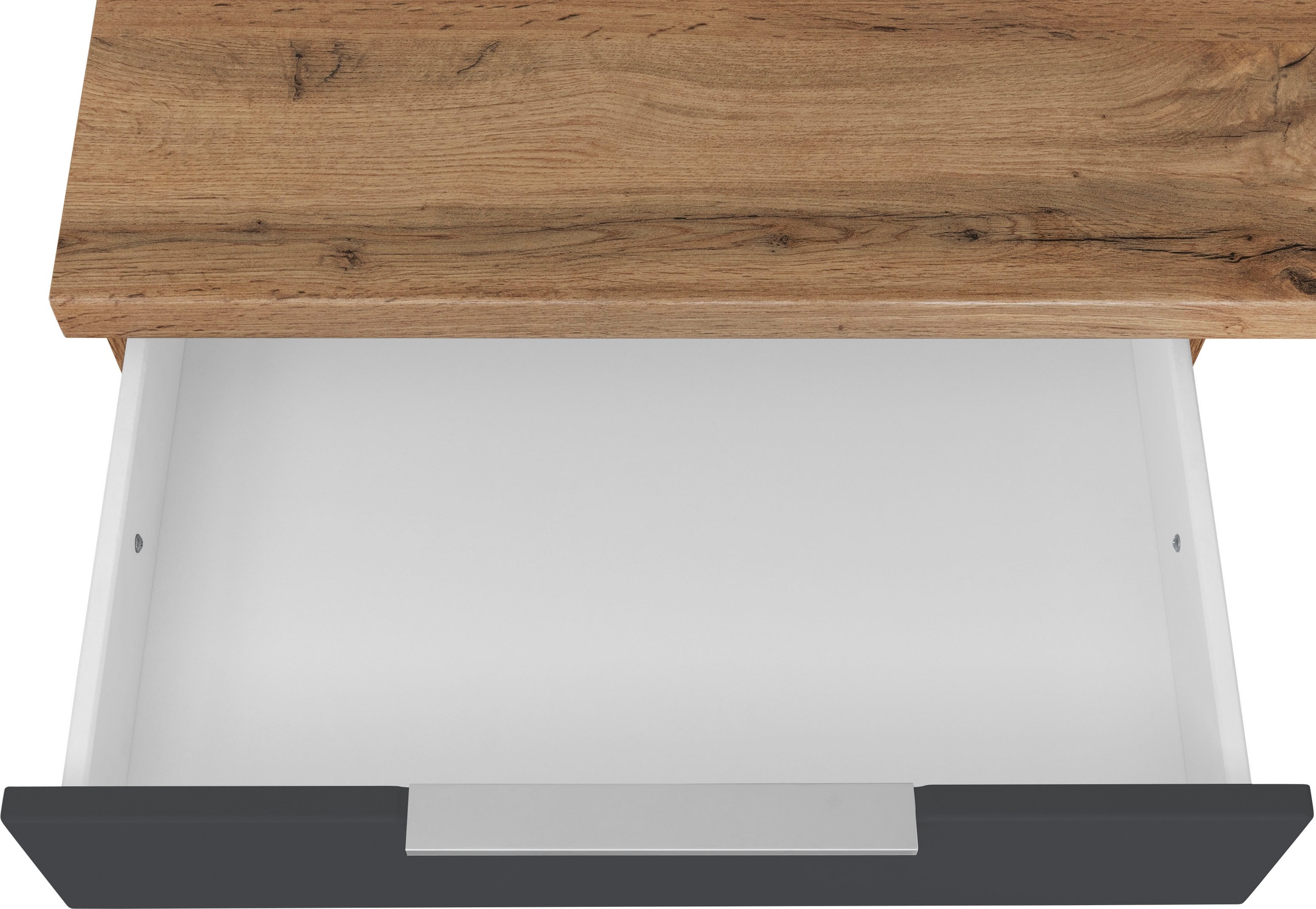 KOCHSTATION Winkelküche »KS-Luhe«, Stellbreite 240x180 cm, wahlweise mit oder ohne E-Geräten, MDF-Fronten