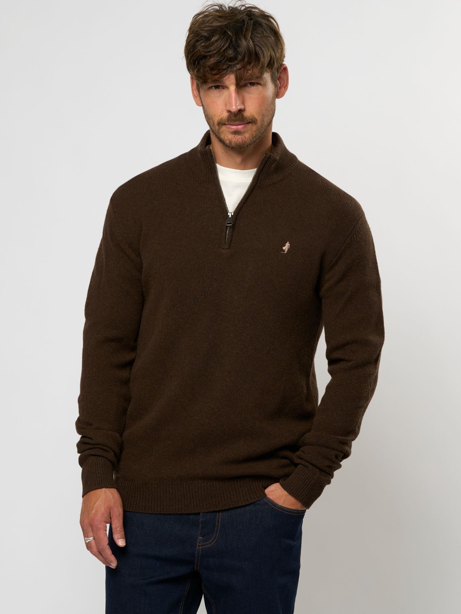 MCS Rundhalspullover »MCS Pullover MCAxel«