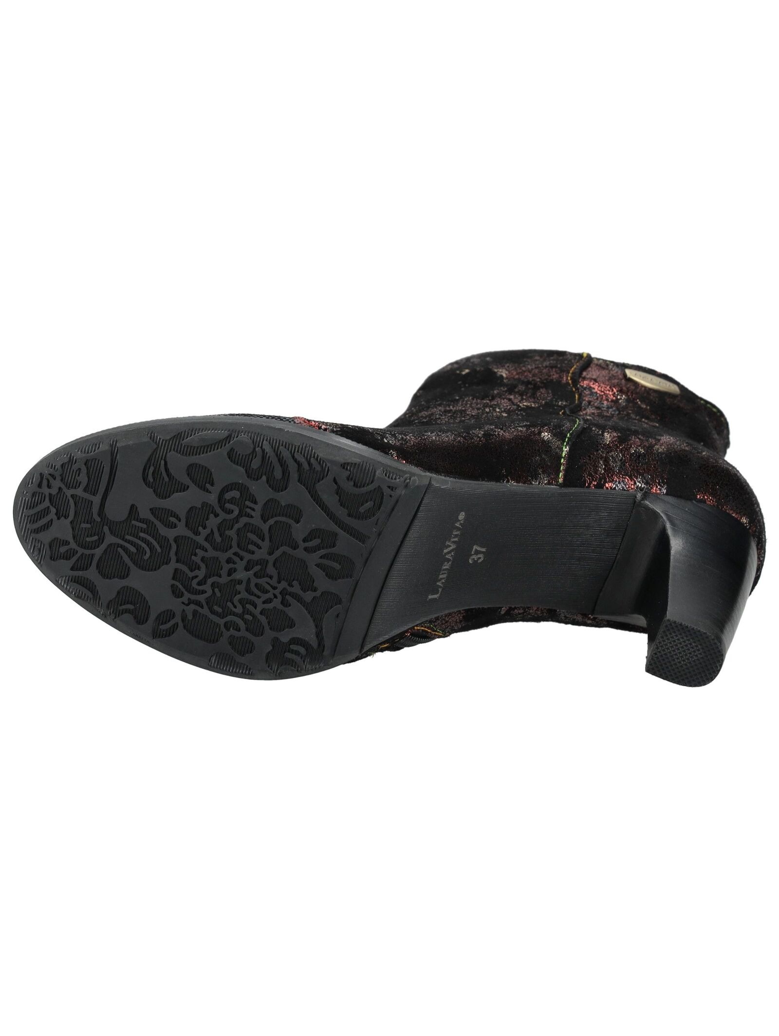 LAURA VITA High-Heel-Stiefelette »LAURA VITA Stiefelette Leder«