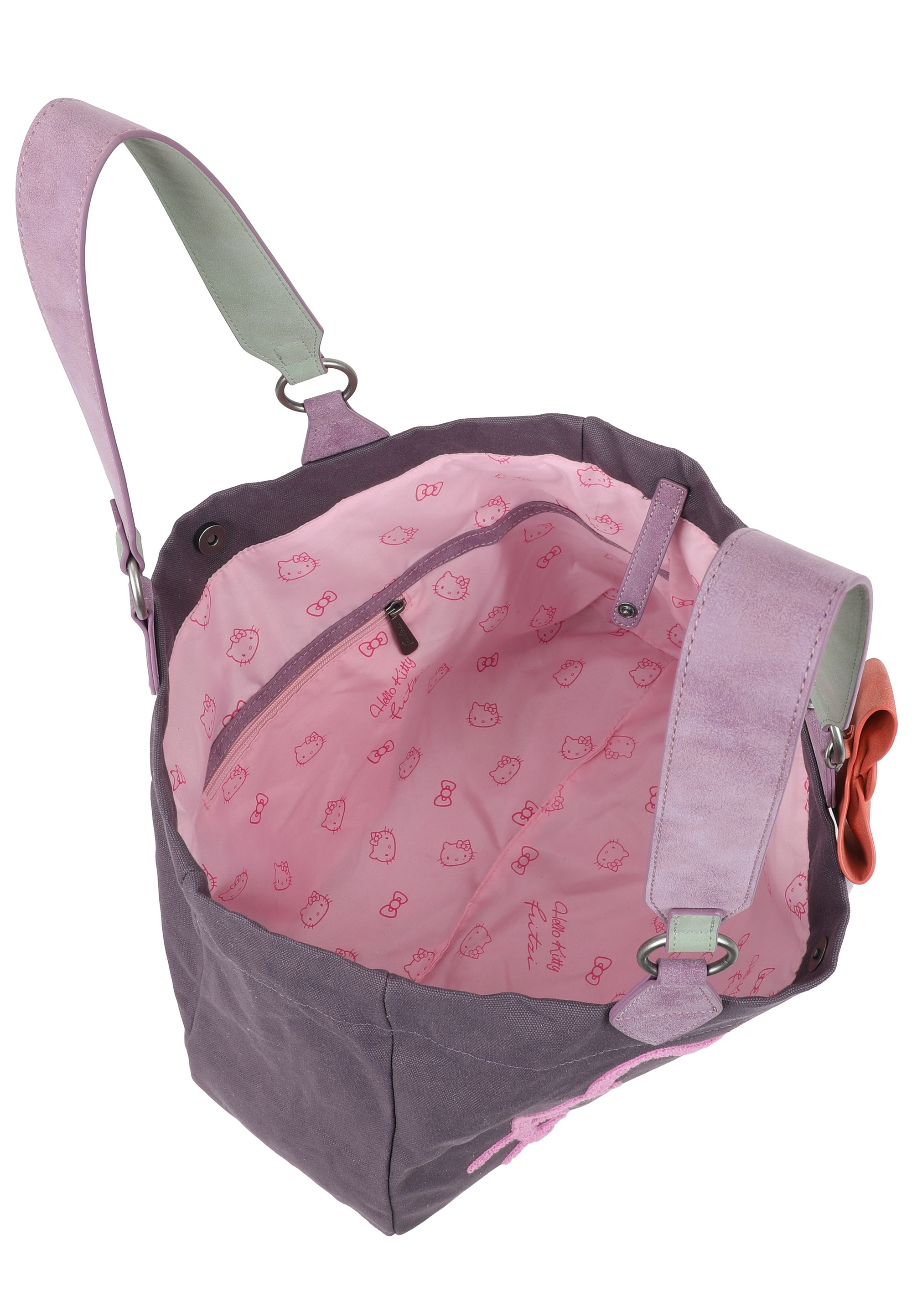 Fritzi aus Preußen Henkeltasche »Izzy Medium Limited Head Flocked«, im tollen Hello Kitty-Design