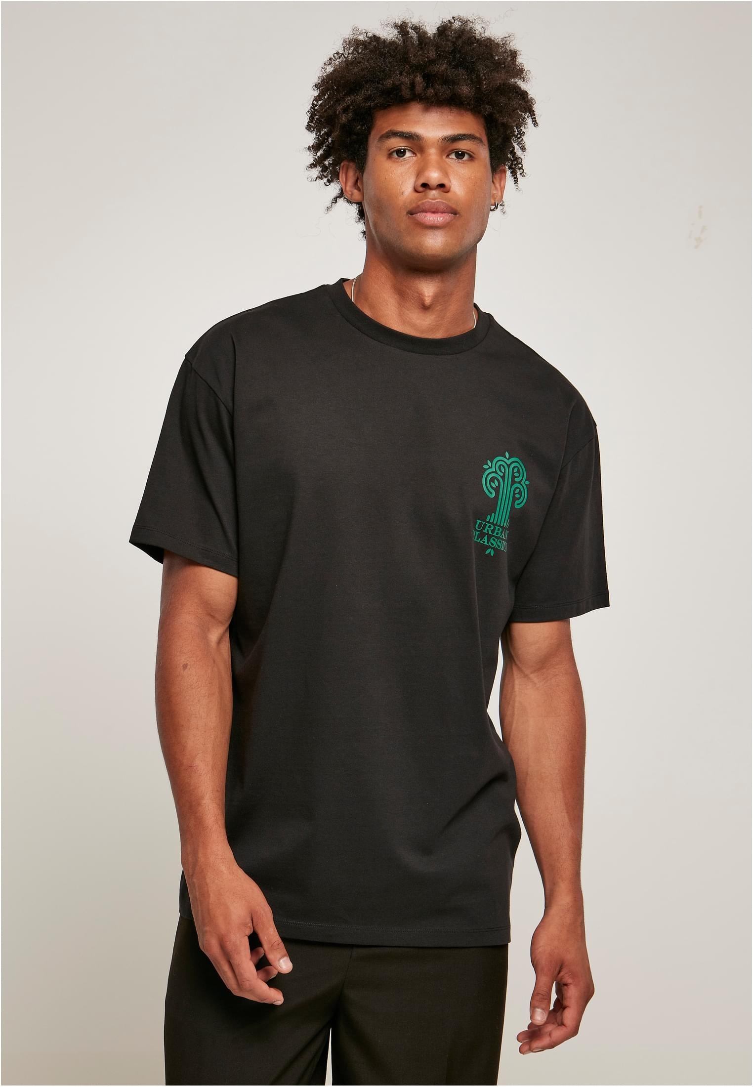 URBAN CLASSICS Kurzarmshirt »Herren Organic Tree Logo Tee«, (1 tlg.) ▷  kaufen | BAUR