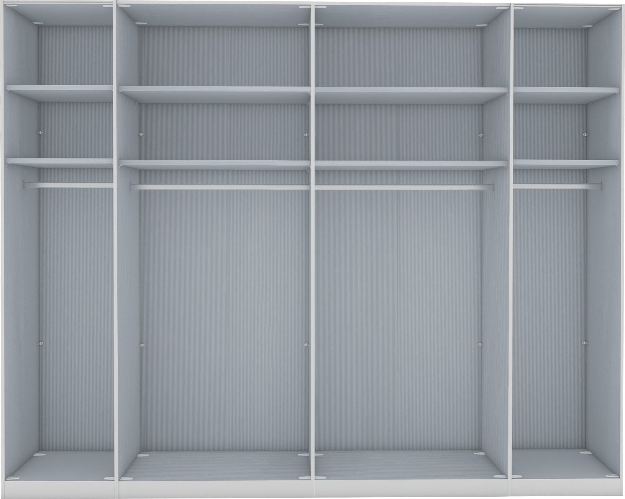 Thumbnail - WIEMANN Drehtürenschrank "Monaco", mit Glasfront sowie hochwertige Beschläge inkl. Dämpfung