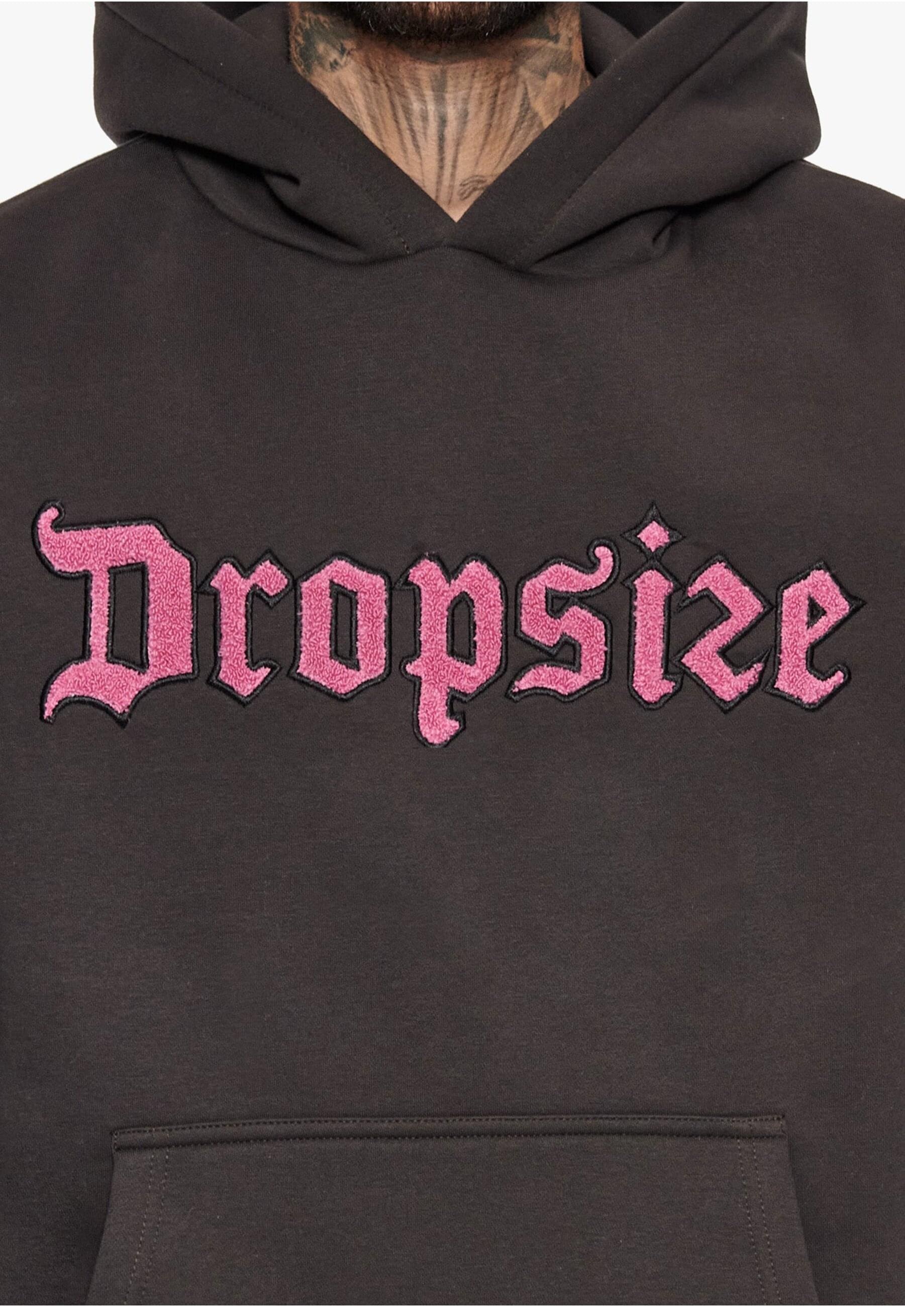 Dropsize Kapuzensweatshirt »Dropsize Herren Heavy Oversize Frottee Hoodie«, (1 tlg.)