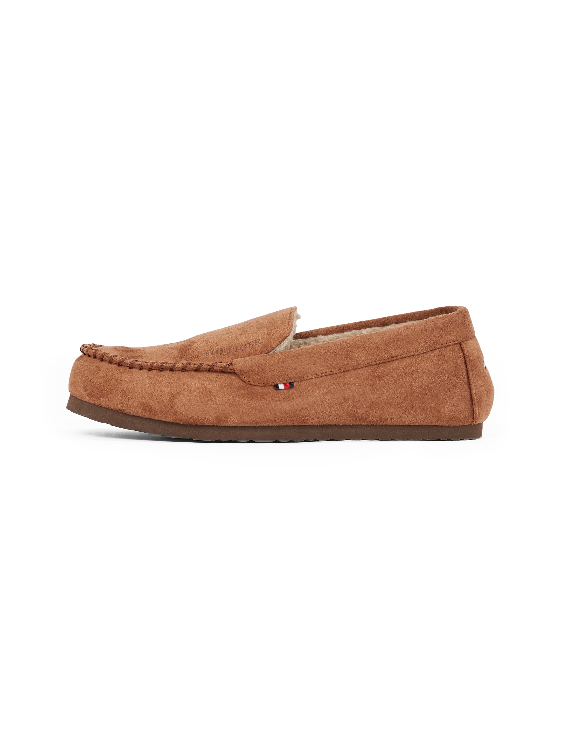 Tommy Hilfiger Hausschuh »HILFIGER DRIVER HOUSE SHOE«, Casualmode, Schlupfschuh, Slipper im Mokassin-Style