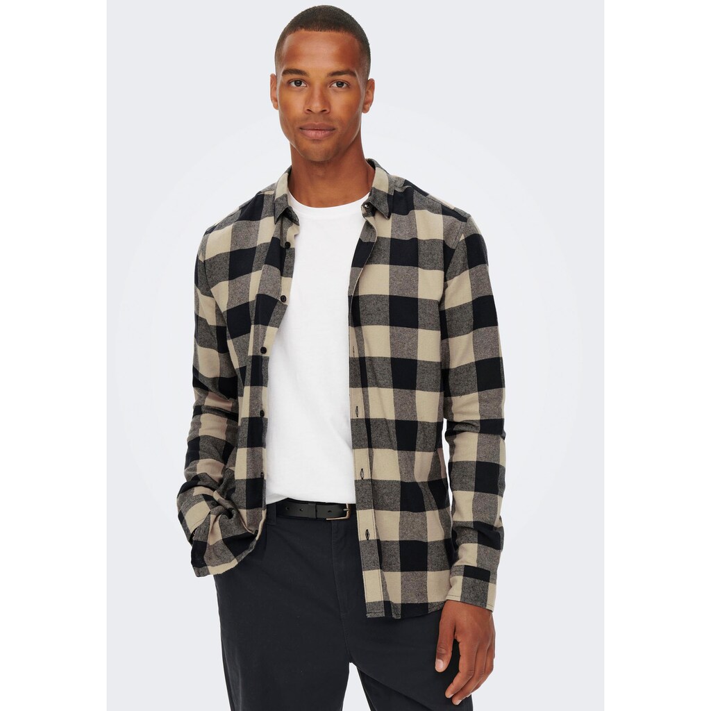 ONLY & SONS Karohemd »GUDMUND LS CHECKED SHIRT«