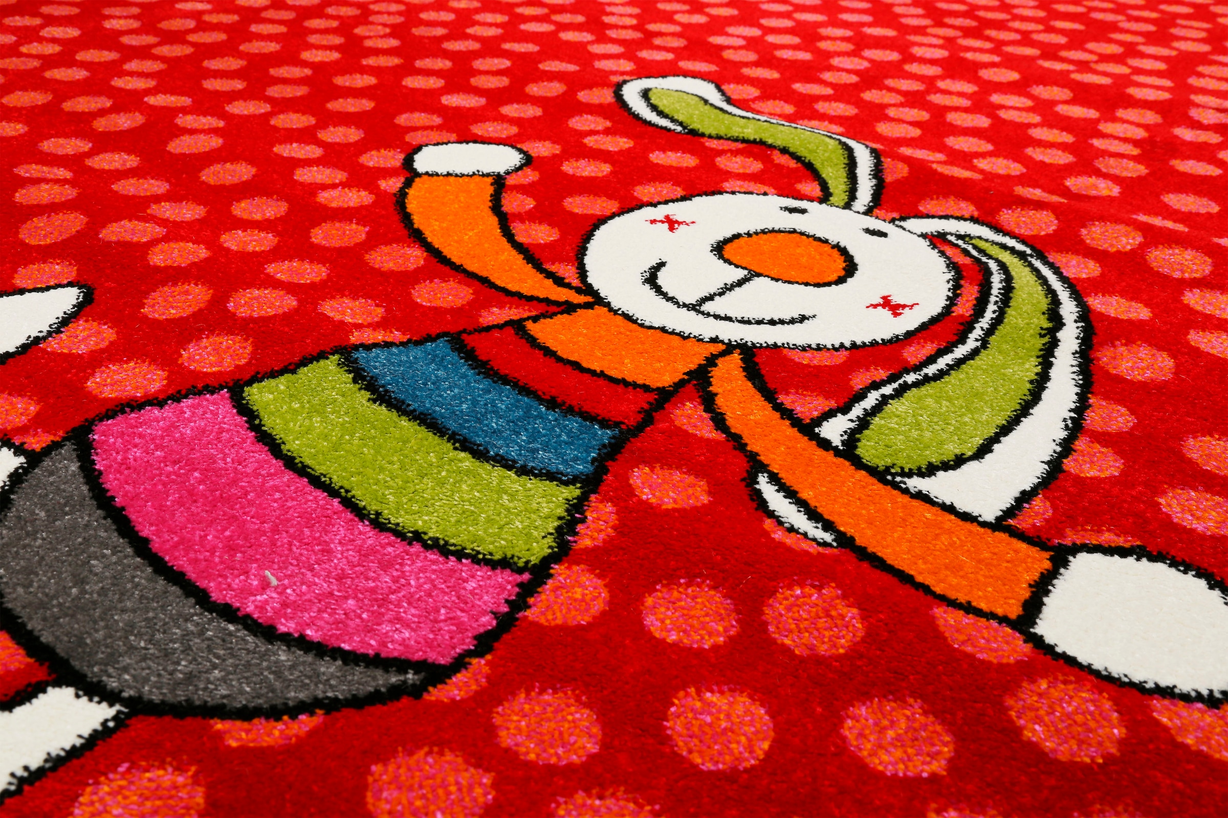 Sigikid Kinderteppich »Rainbow Rabbit«, rechteckig, 13 mm Höhe