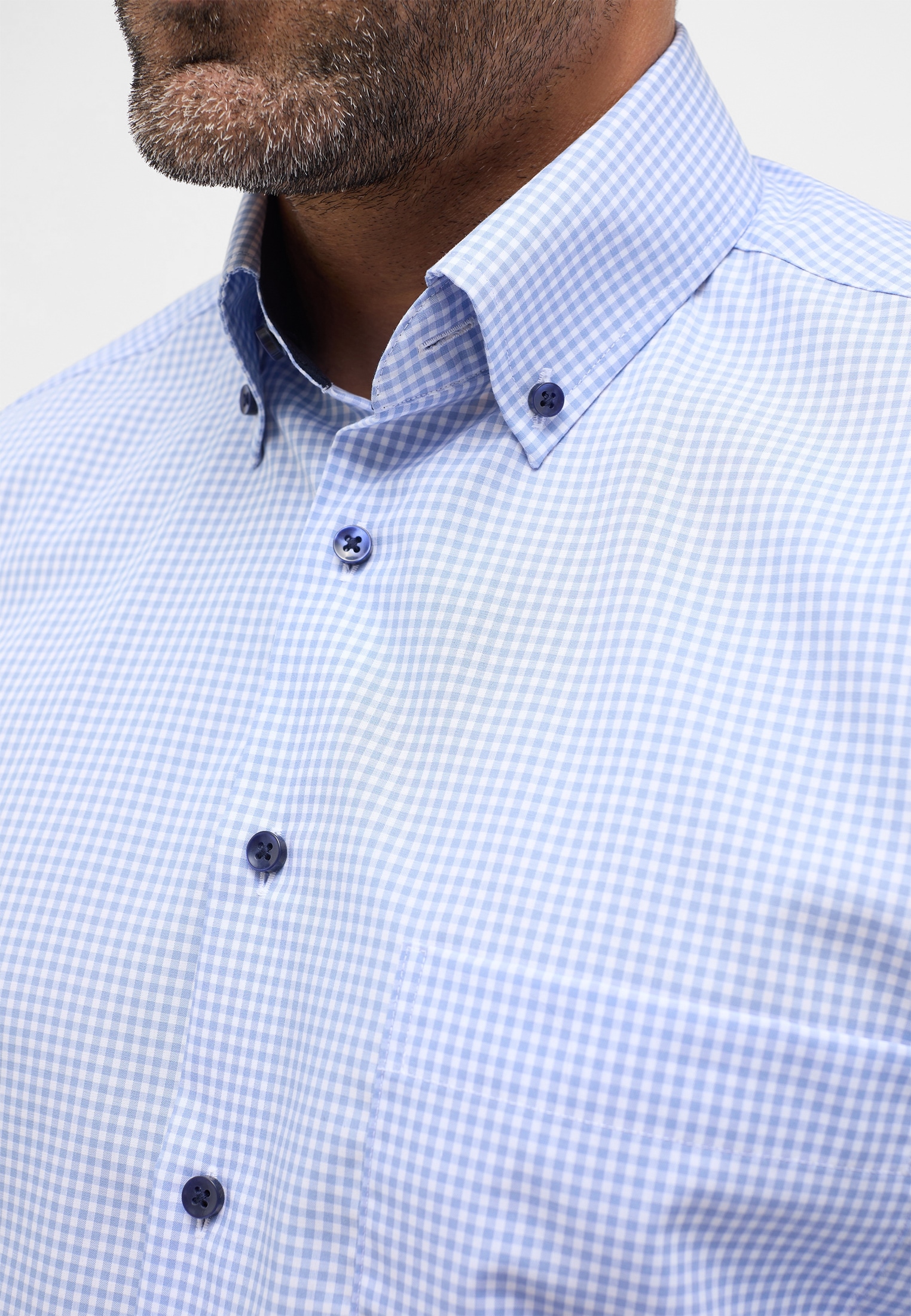 Eterna Langarmhemd »COMFORT FIT«, NON IRON (bügelfrei)
