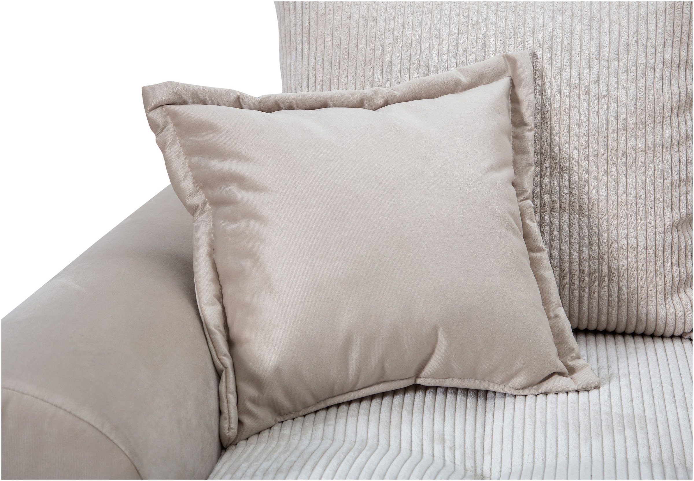 COLLECTION AB Wohnlandschaft »Raisa U-Form«, mit Federkern, Kissen und Steppung im Sitzbereich