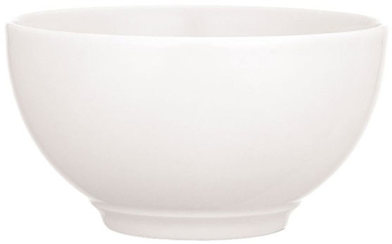 Müslischüssel »Twist White«, 6 tlg., aus Porzellan, 650 ml