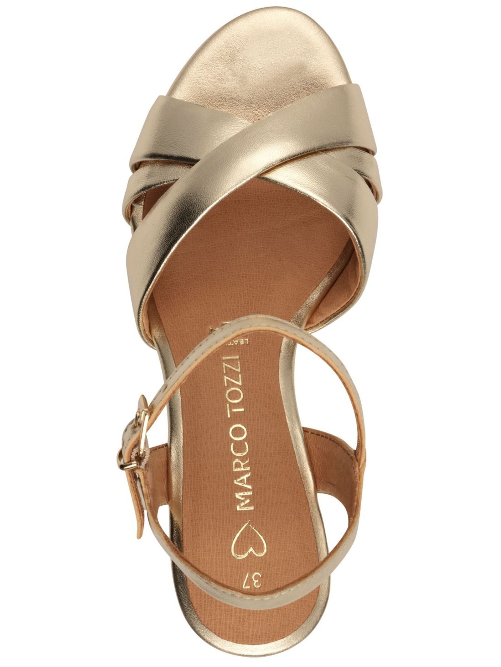 MARCO TOZZI High-Heel-Sandalette »Marco Tozzi Sandalen Leder«