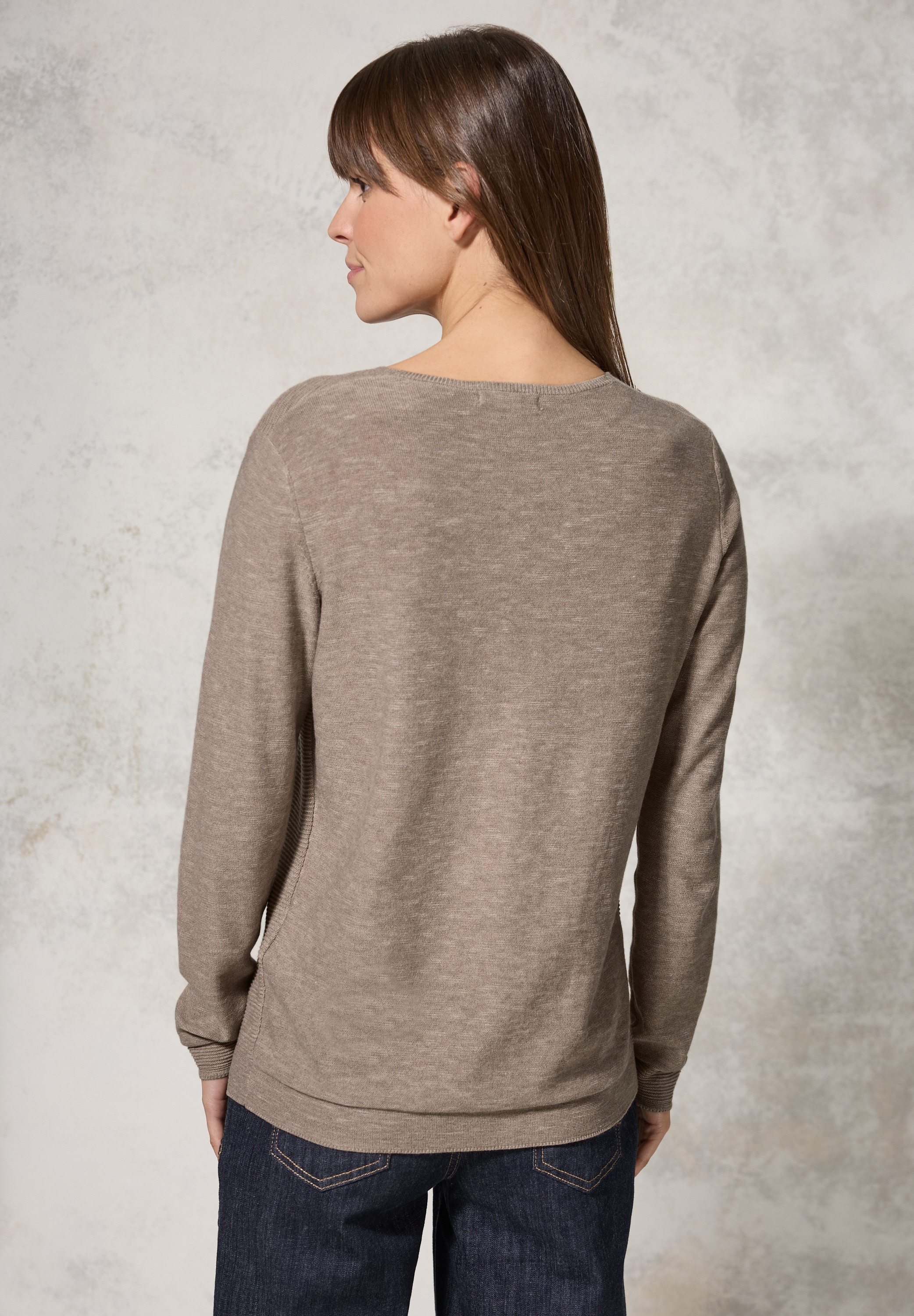 Cecil Strickpullover, im soften Baumwoll-Mix