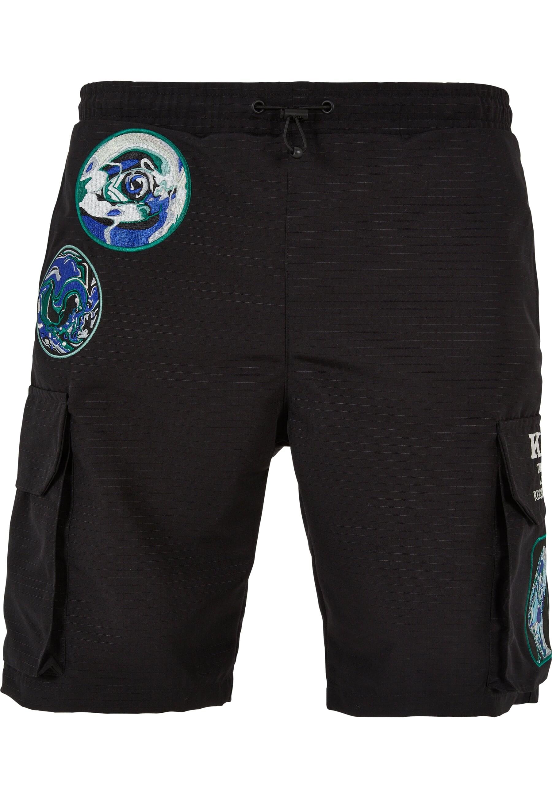 Karl Kani Shorts "Karl Kani Herren KM231-005-1KK Retro Patched Track Shorts günstig online kaufen