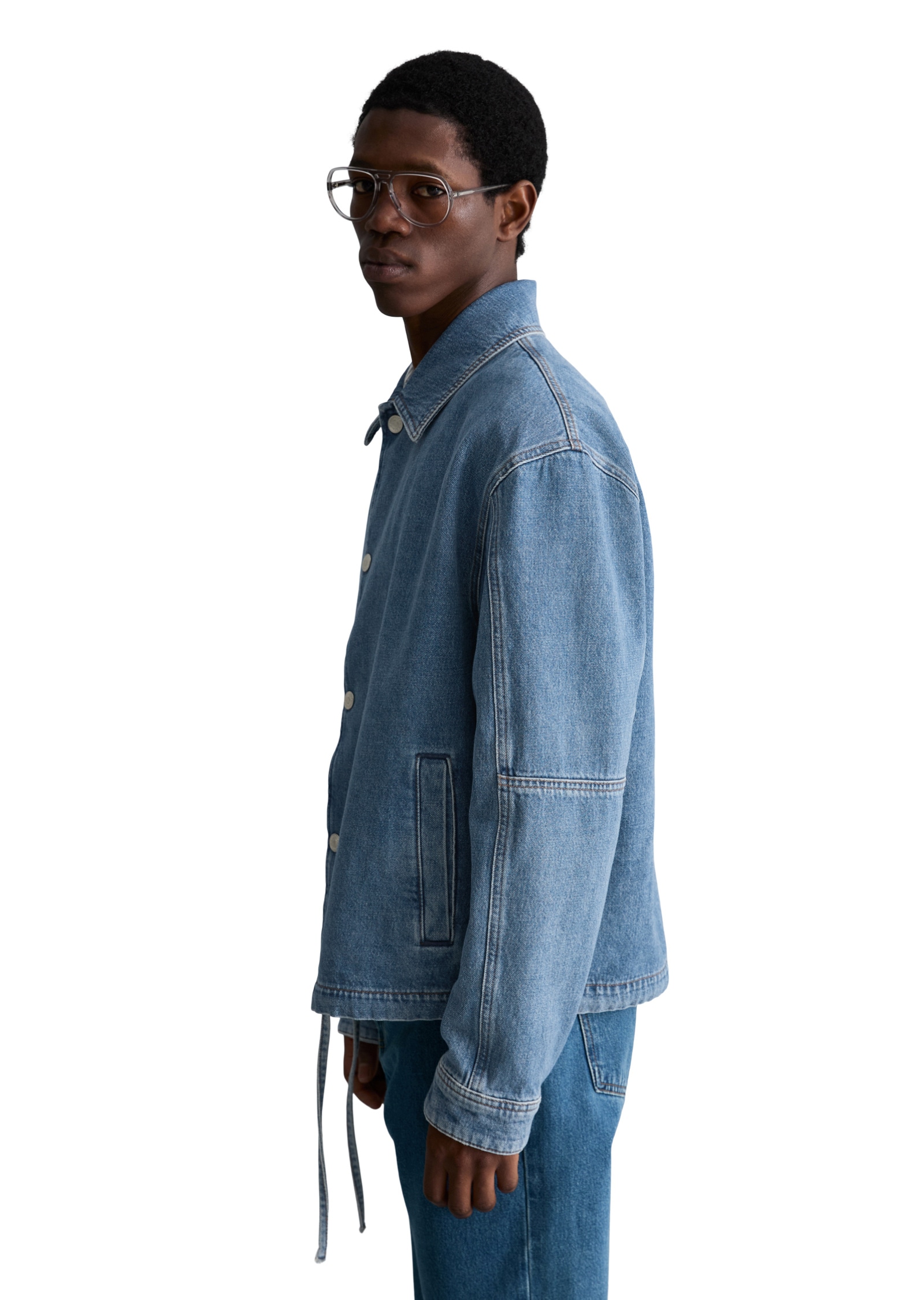 Marc O'Polo DENIM Jeansjacke »mit Ananasfasern« ohne Kapuze