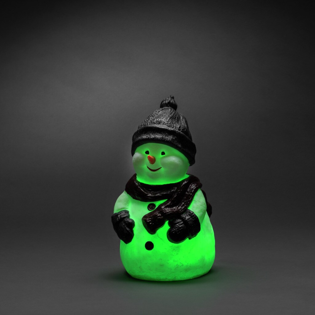 KONSTSMIDE LED Dekofigur »Kunststoffschneemann, Weihnachtsdeko aussen«