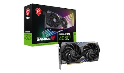 Grafikkarte »RTX 4060 Ti GAMING X 8G«, 8 GB, GDDR6