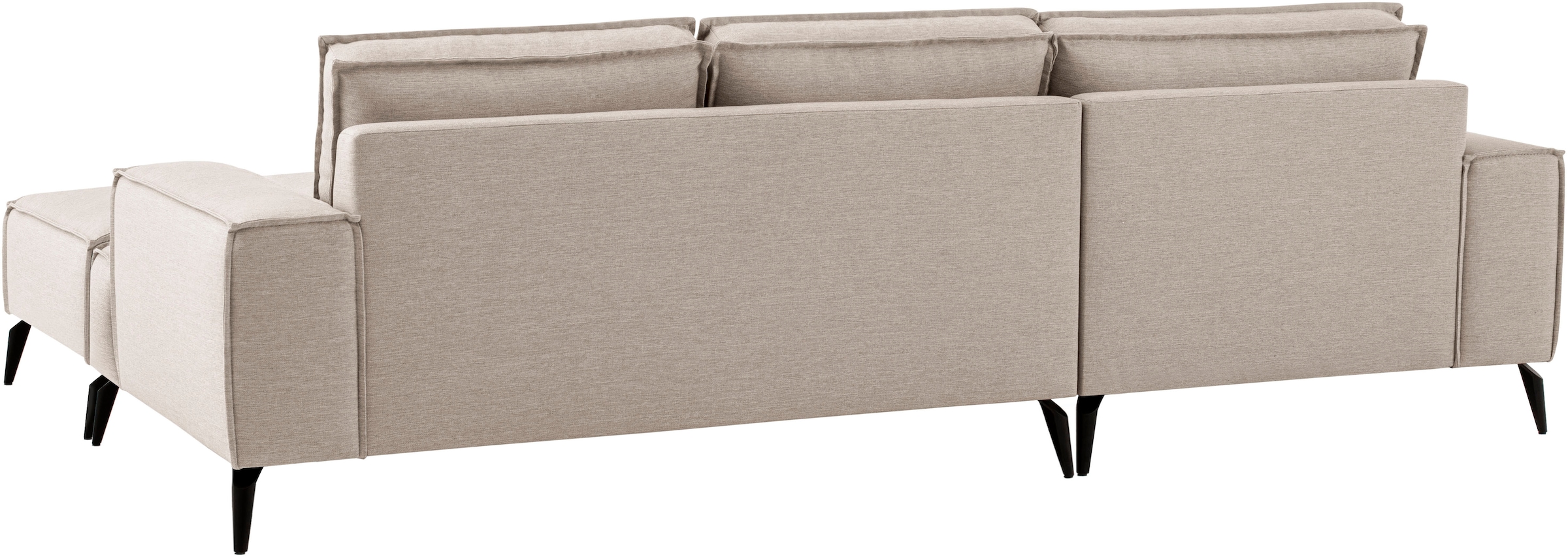 andas Sitzgruppe »TVINNU, Polsterecke L-Form, Schlaffunktion, mit Hocker« Set, 2 Stk. tlg. Set, stellbar zum Schlafsofa (Krokodilverbinder)