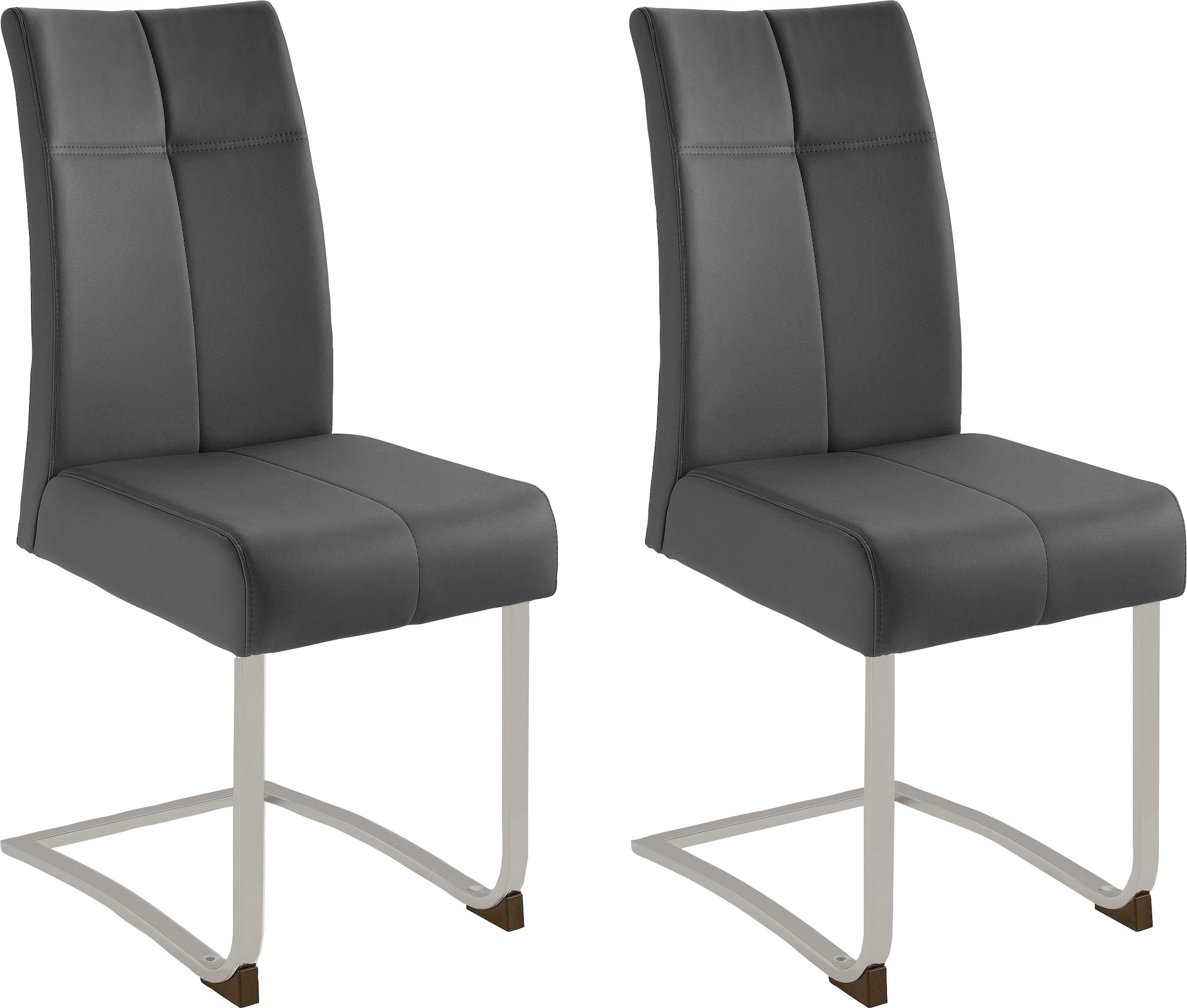 Home affaire Freischwinger "Rab" (Set) 2 Stk.Bezug in verschiedenen Qualitä günstig online kaufen