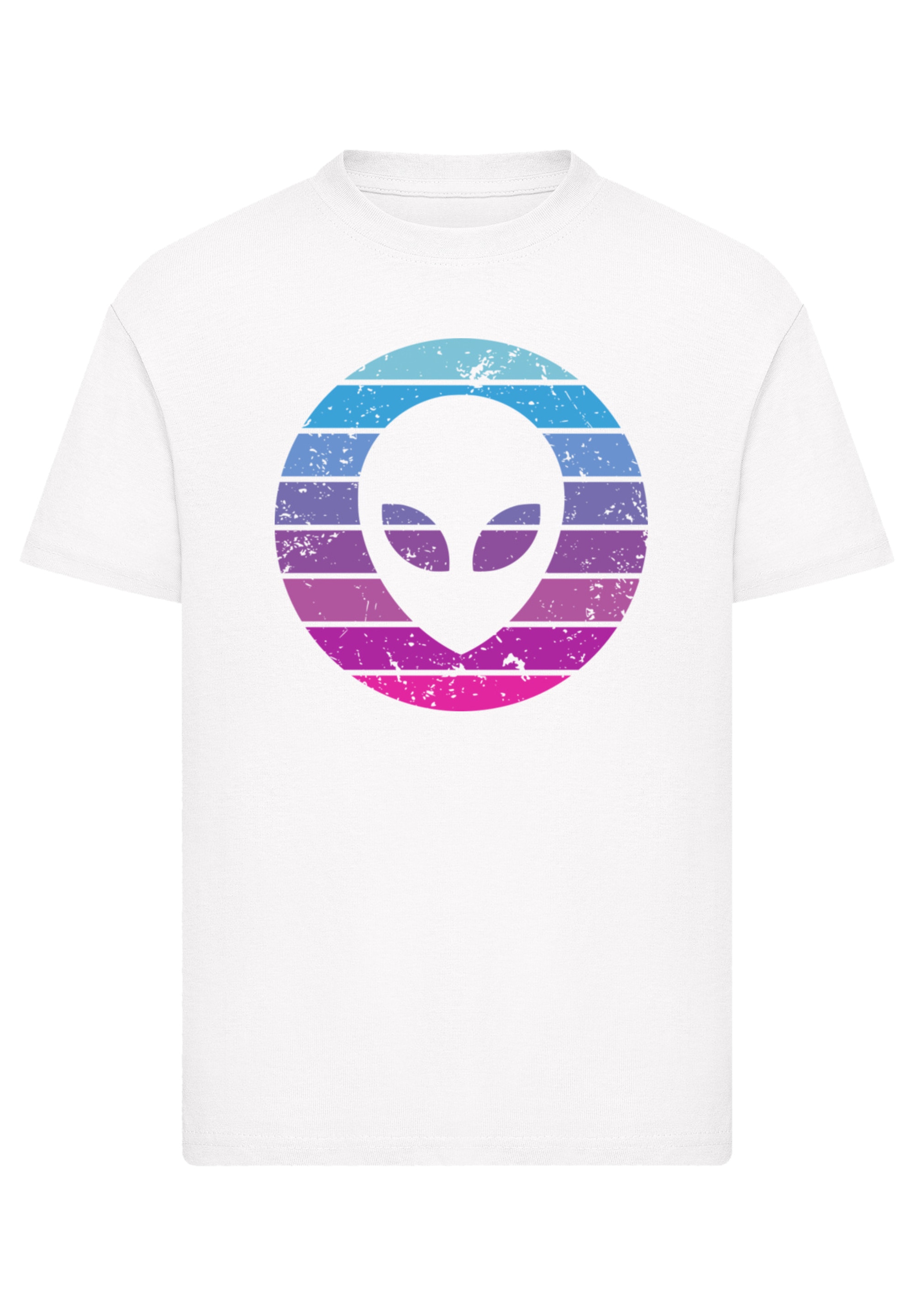 F4NT4STIC T-Shirt »Alien Kopf«, Premium Qualität