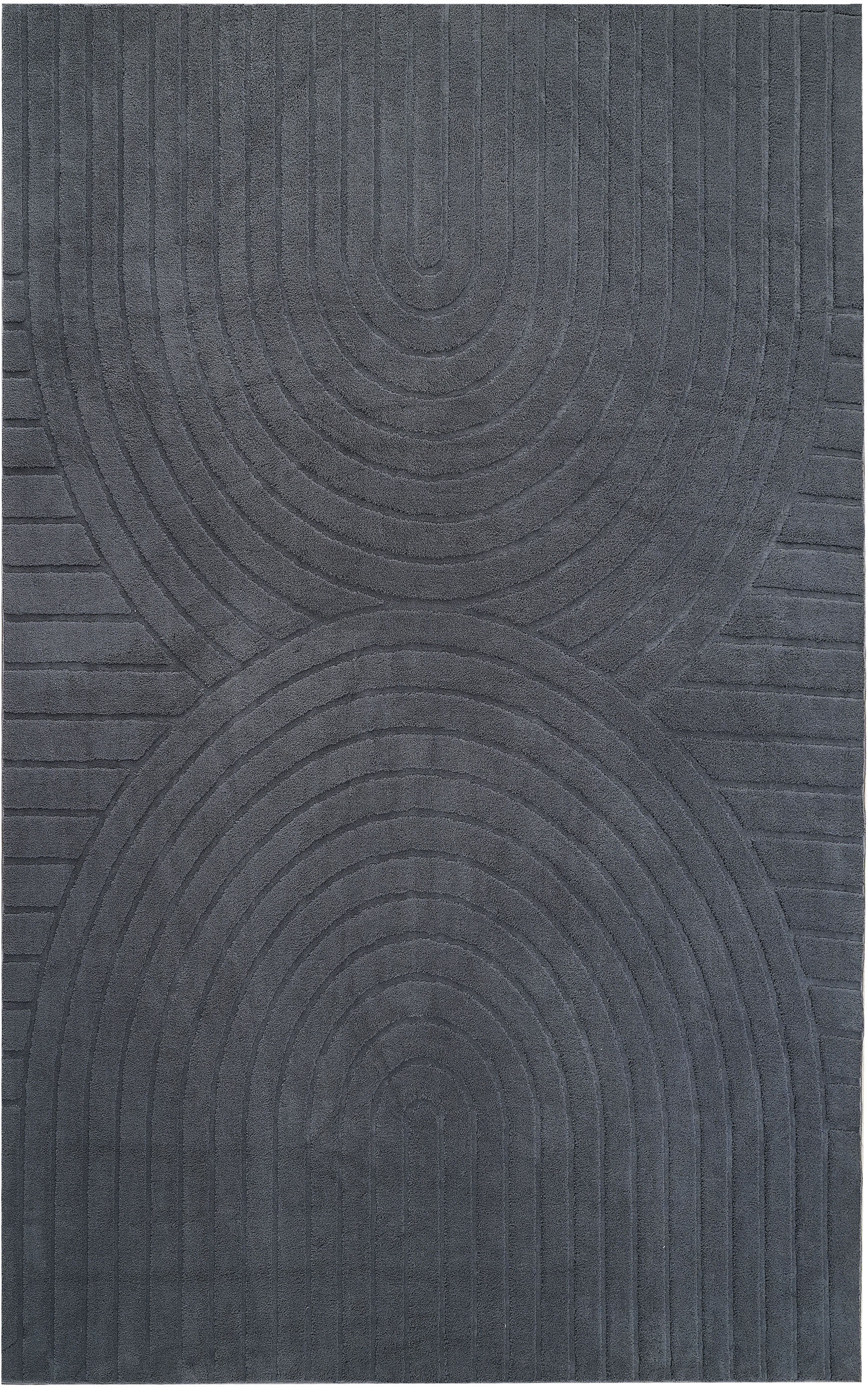 my home Teppich "Cali Regenbogen, Hoch-Tief-Effekt" rechteckig 15 mm Höhe U günstig online kaufen