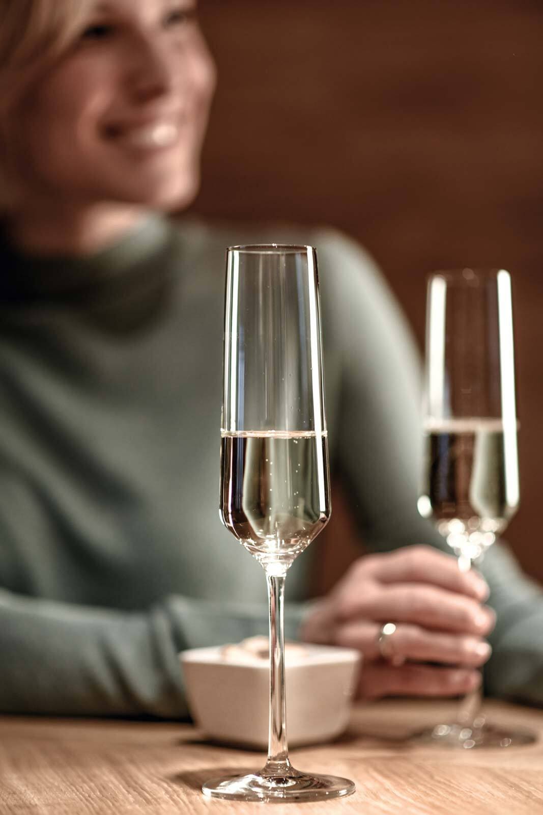 Zwiesel Glas Sektglas »Sektgläser Pure 209 ml 2er Set transparent«