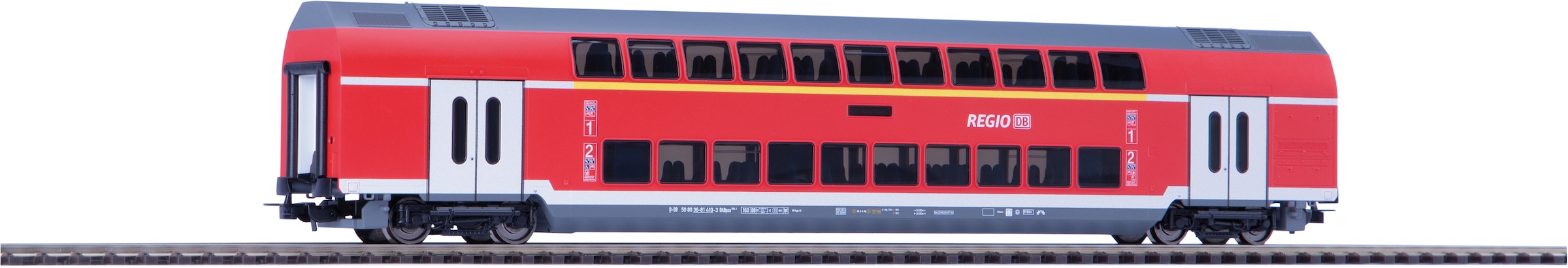 PIKO Personenwagen »Doppelstockwagen 1./2. Klasse DB Regio, (58804)« kaufen