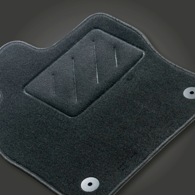 WALSER Passform-Fußmatten »Standard«, (4 St.), für Seat Leon 09/2012-Heute,  5-Türer auf Raten | BAUR