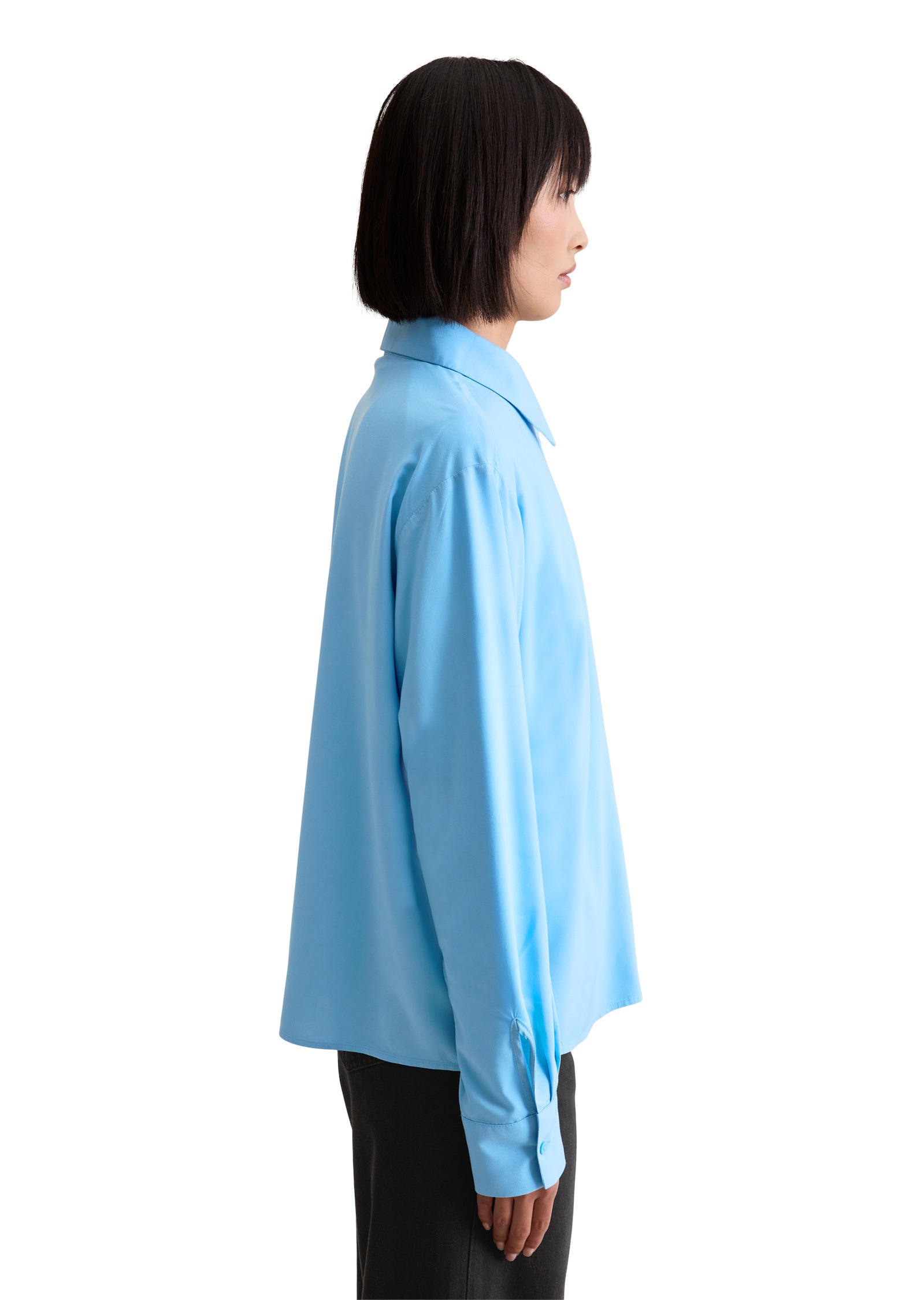 Marc O'Polo DENIM Langarmbluse »aus LENZING™ ECOVERO™«