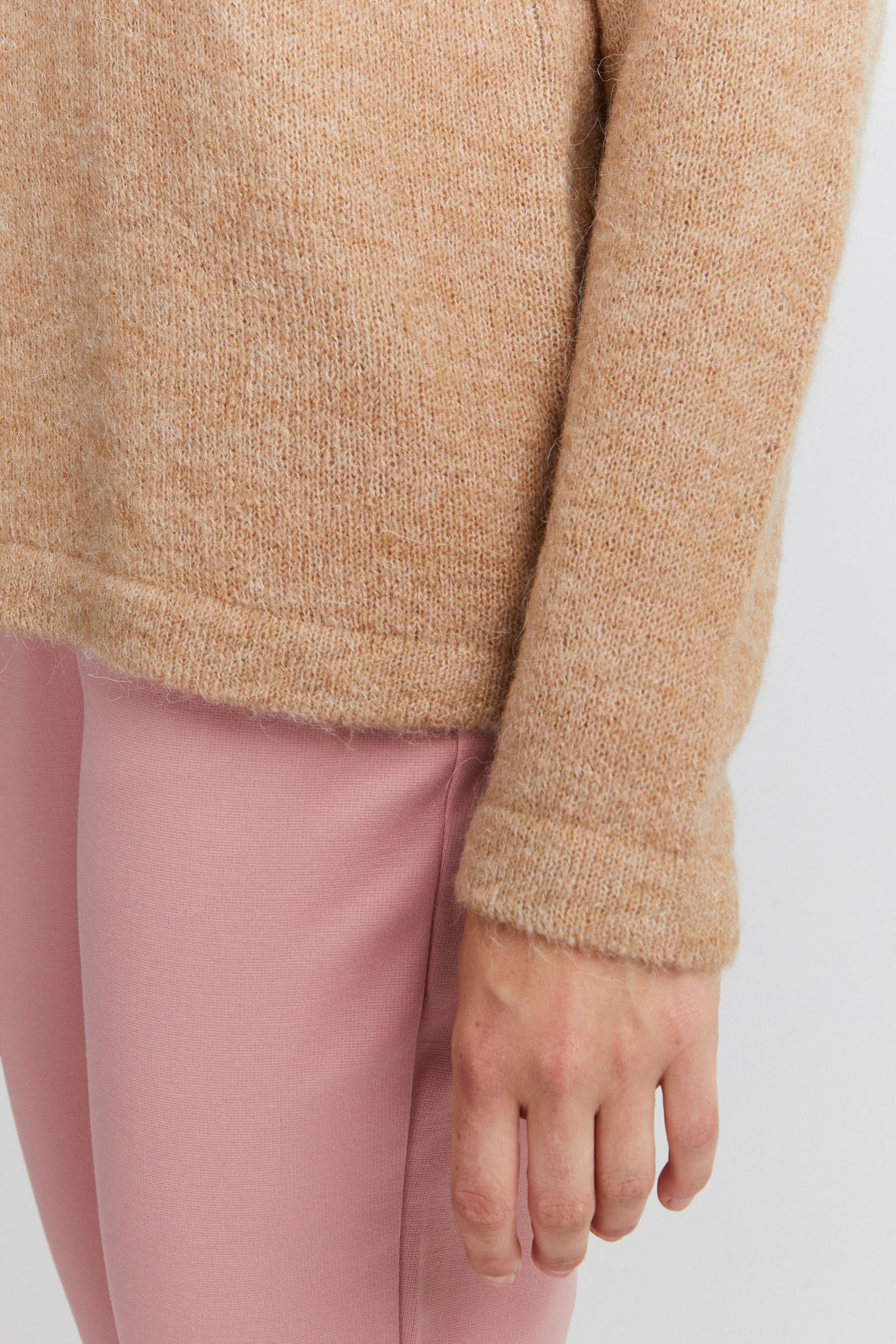 Ichi Strickfleece-Pullover »Strickpullover IHKamara«