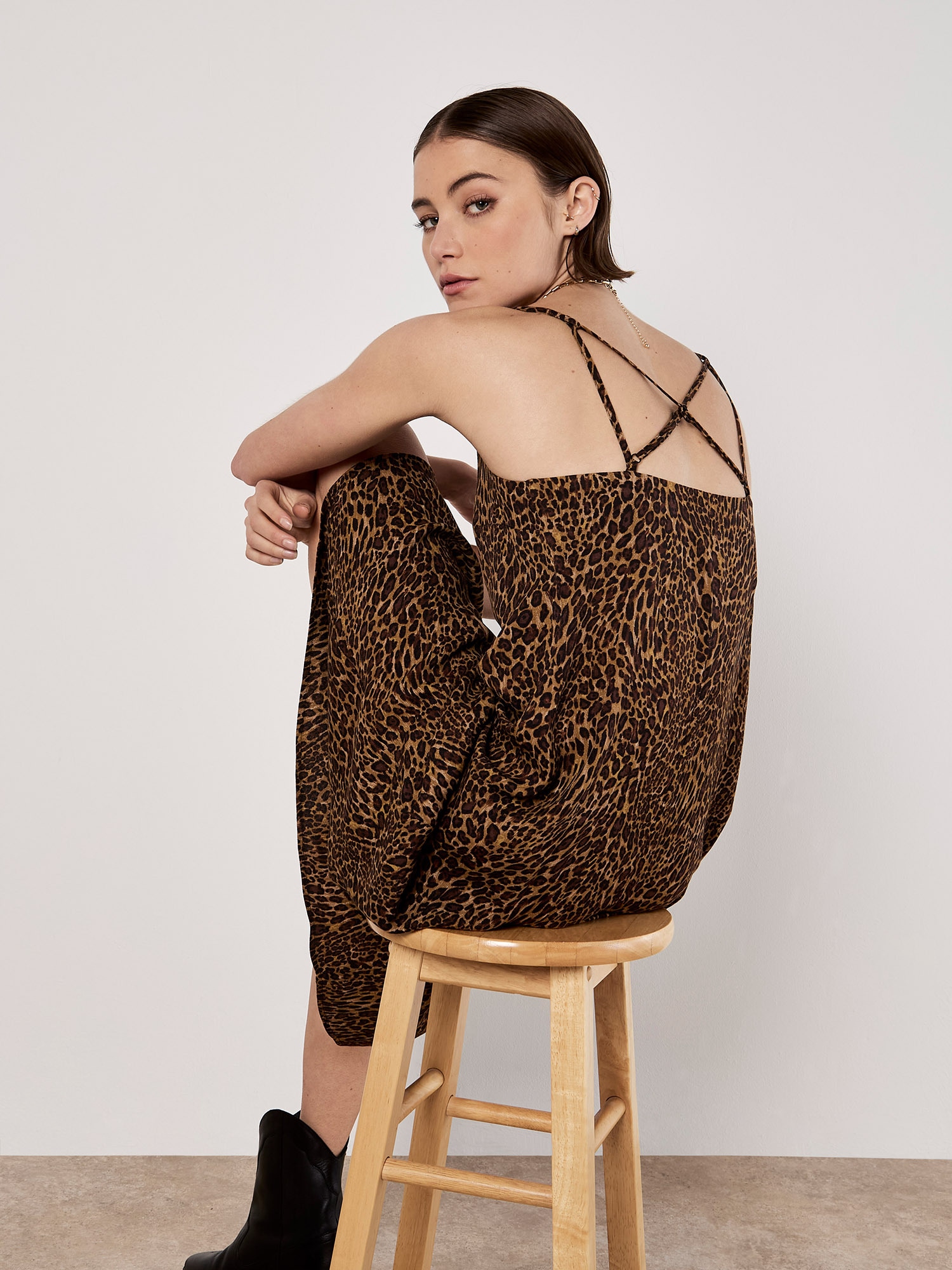 Apricot Maxikleid »Maxikleid« mit Animalprint